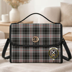 Moffat Modern Tartan Crest Satchel Bag
