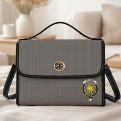 Shepherd Tartan Crest Satchel Bag