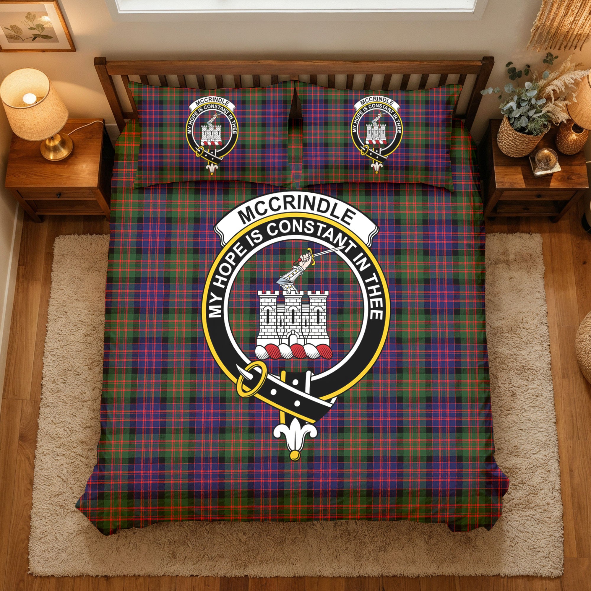 McCrindle Tartan Crest Bedding Set