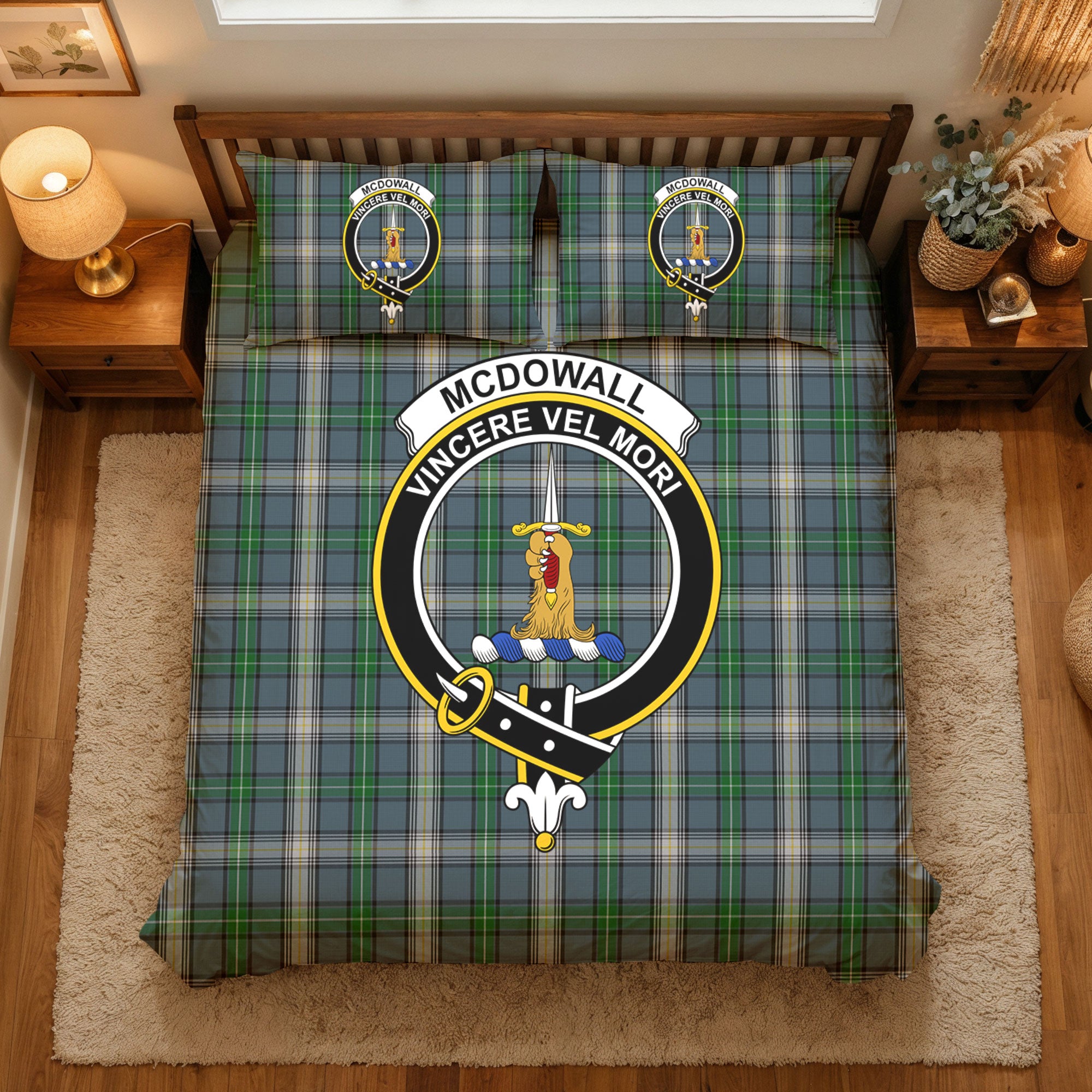 McDowall Tartan Crest Bedding Set