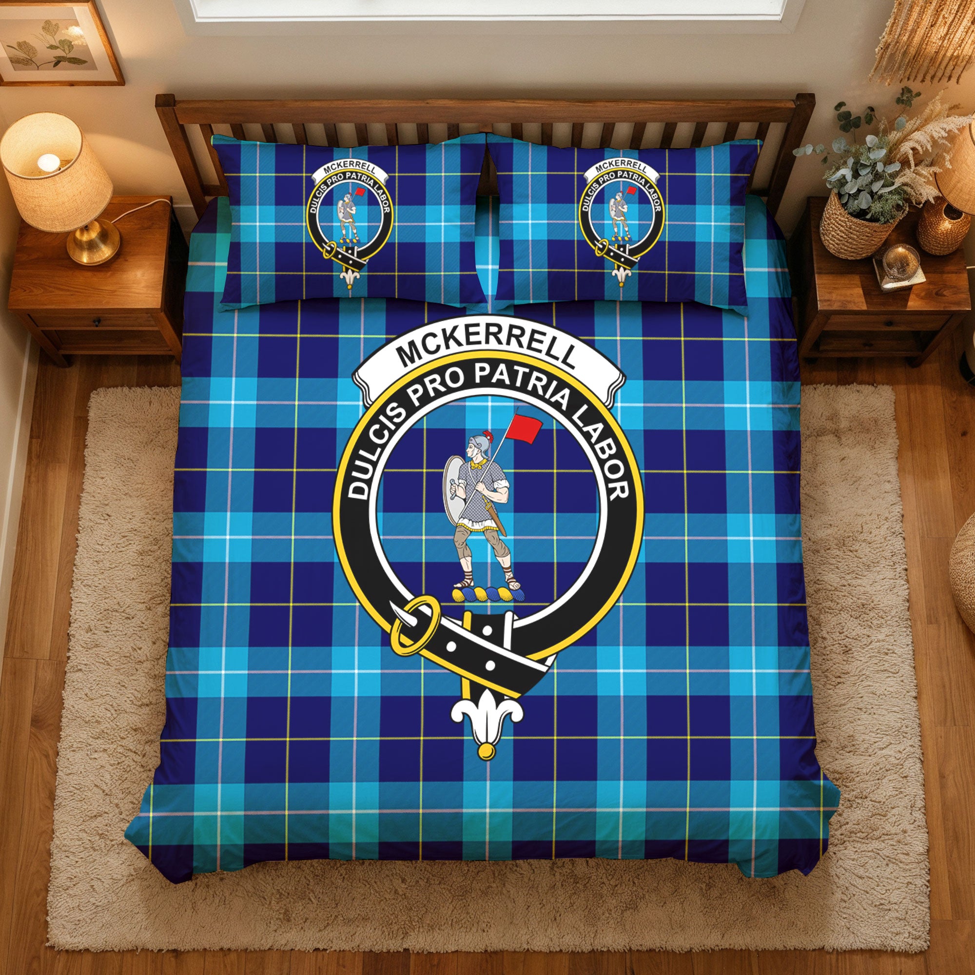 McKerrell Tartan Crest Bedding Set