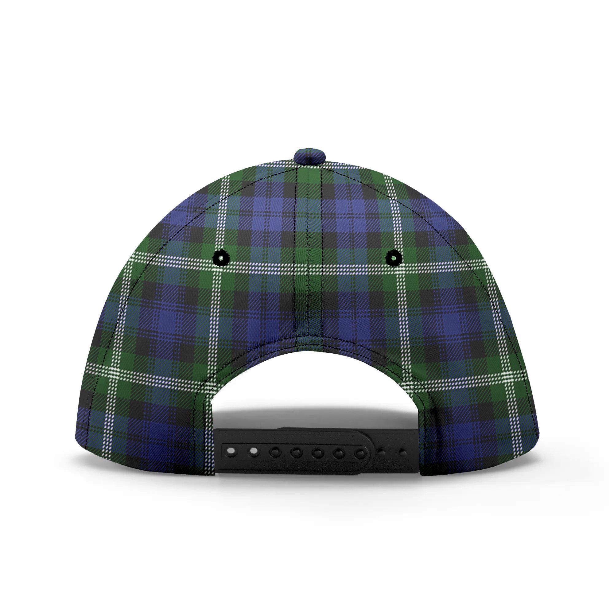 Baillie Modern Tartan Crest Classic Cap