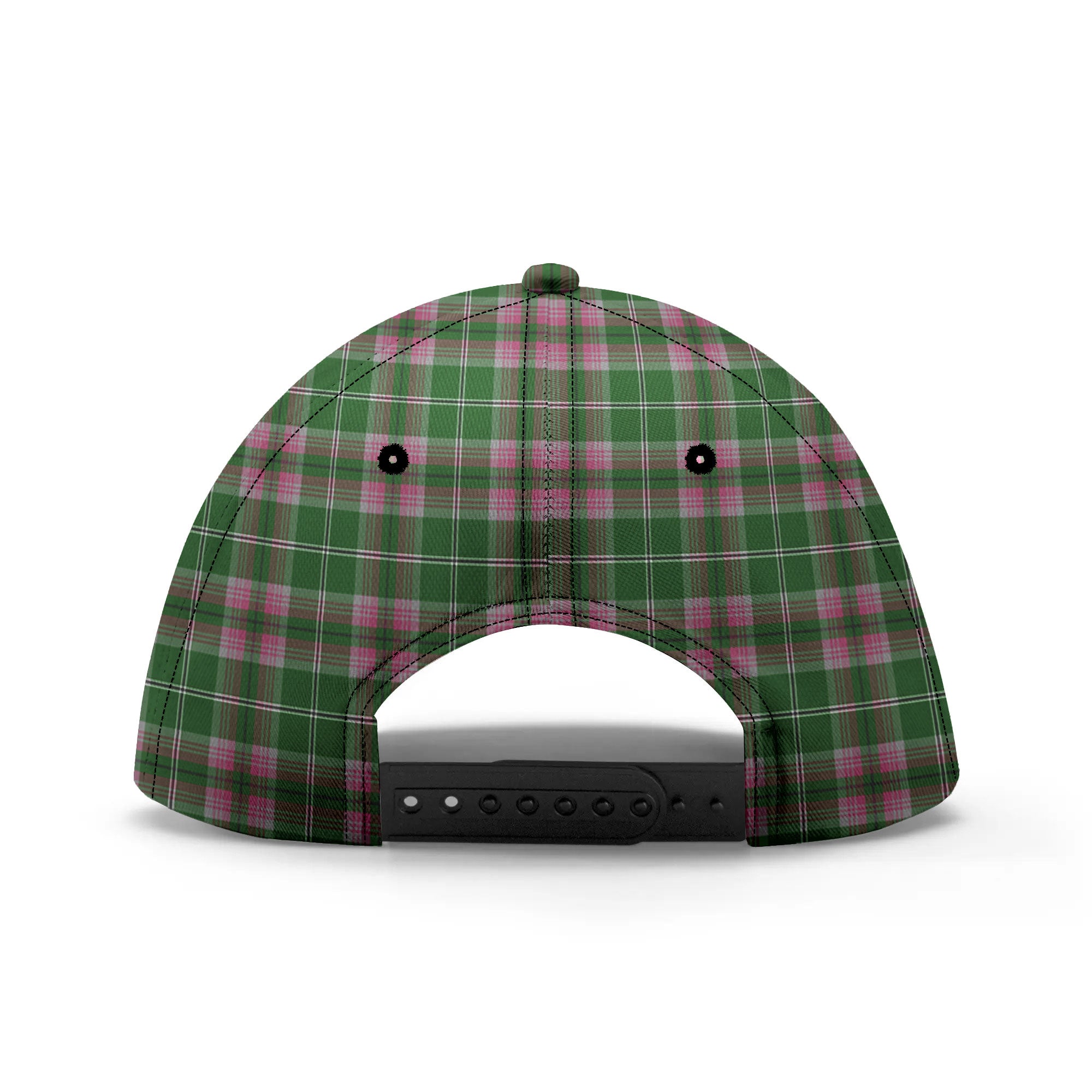 Gray Hunting Tartan Crest Classic Cap