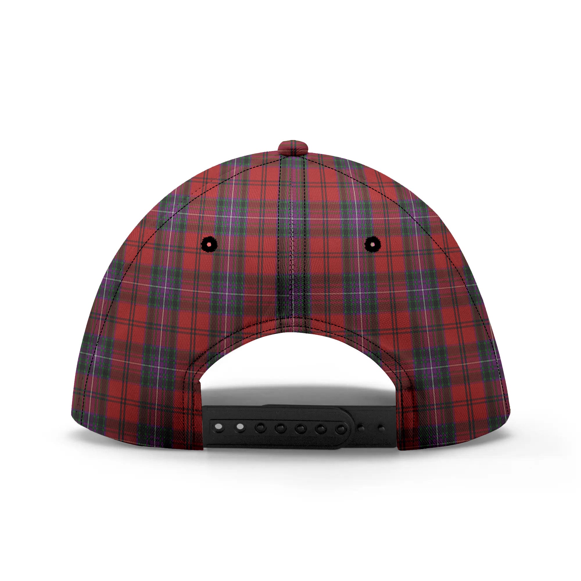 Kelly of Sleat Red Tartan Crest Classic Cap