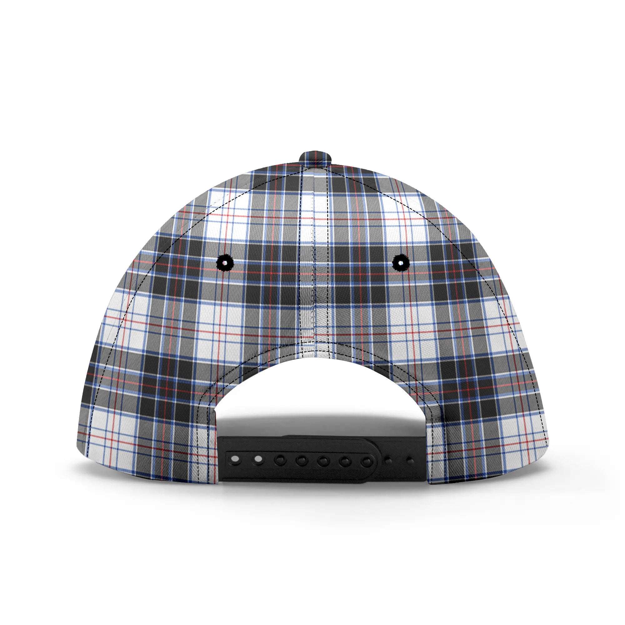 McRae Dress Modern Tartan Crest Classic Cap