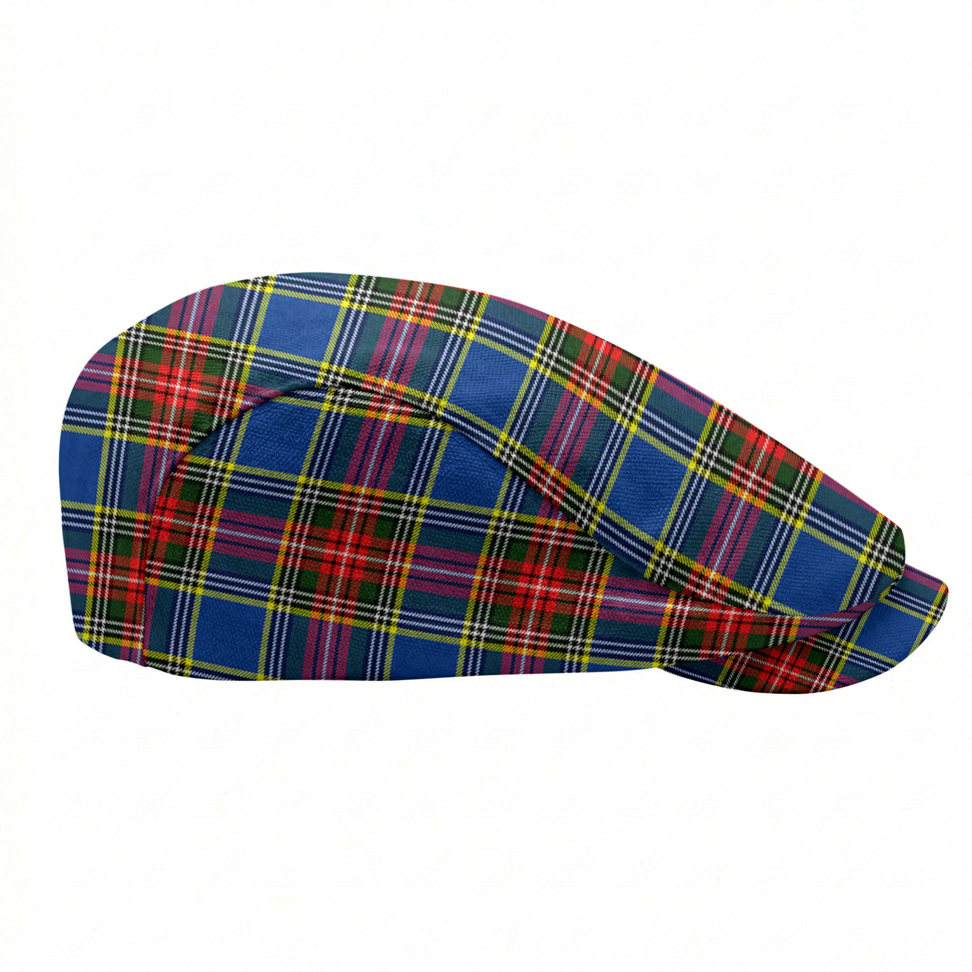 Bethune Modern Tartan Flat Caps