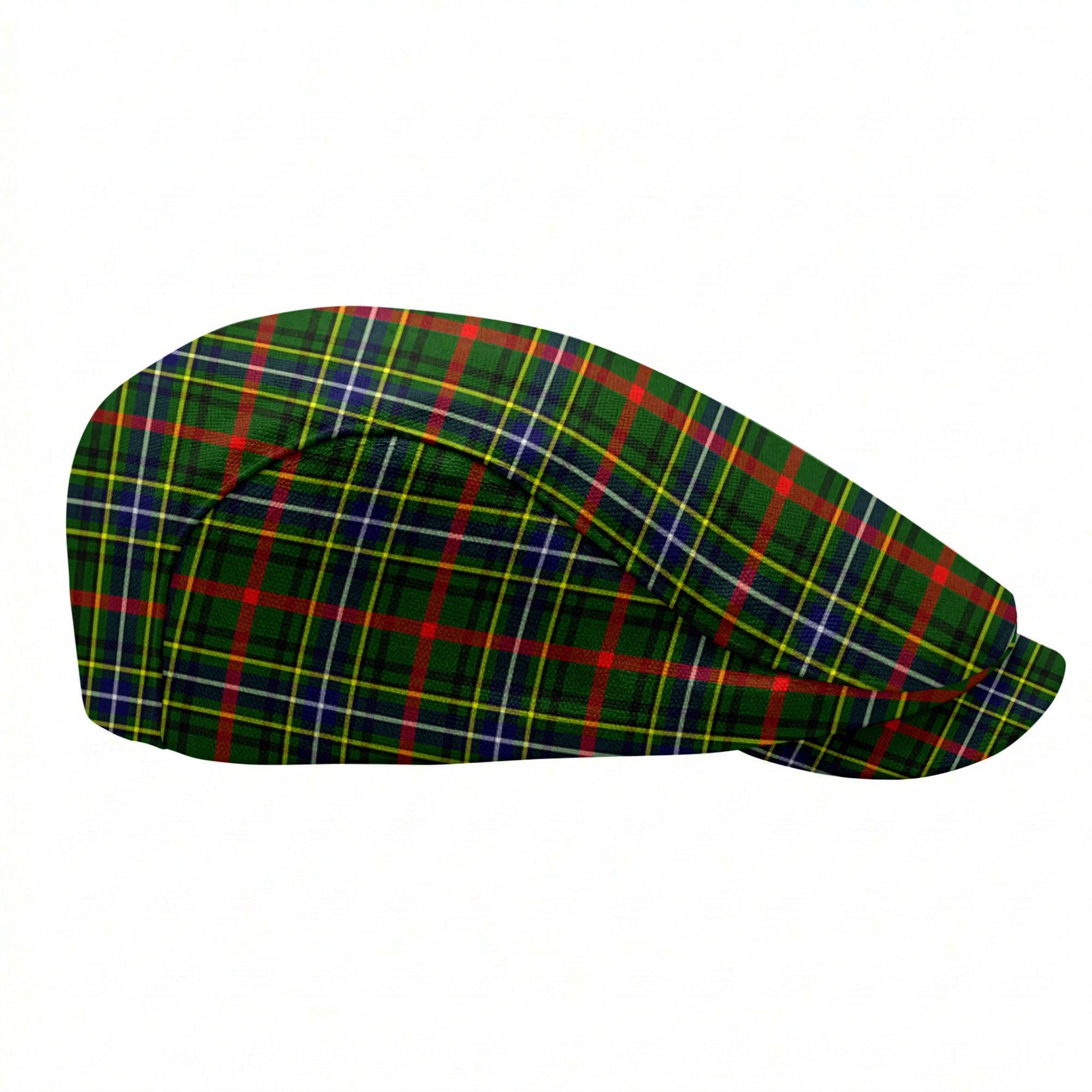 Bisset Tartan Flat Caps