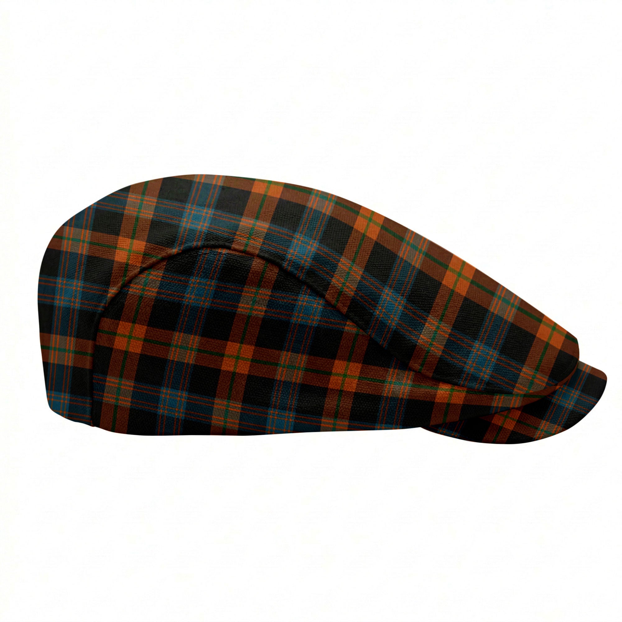 Broun Ancient Tartan Flat Caps