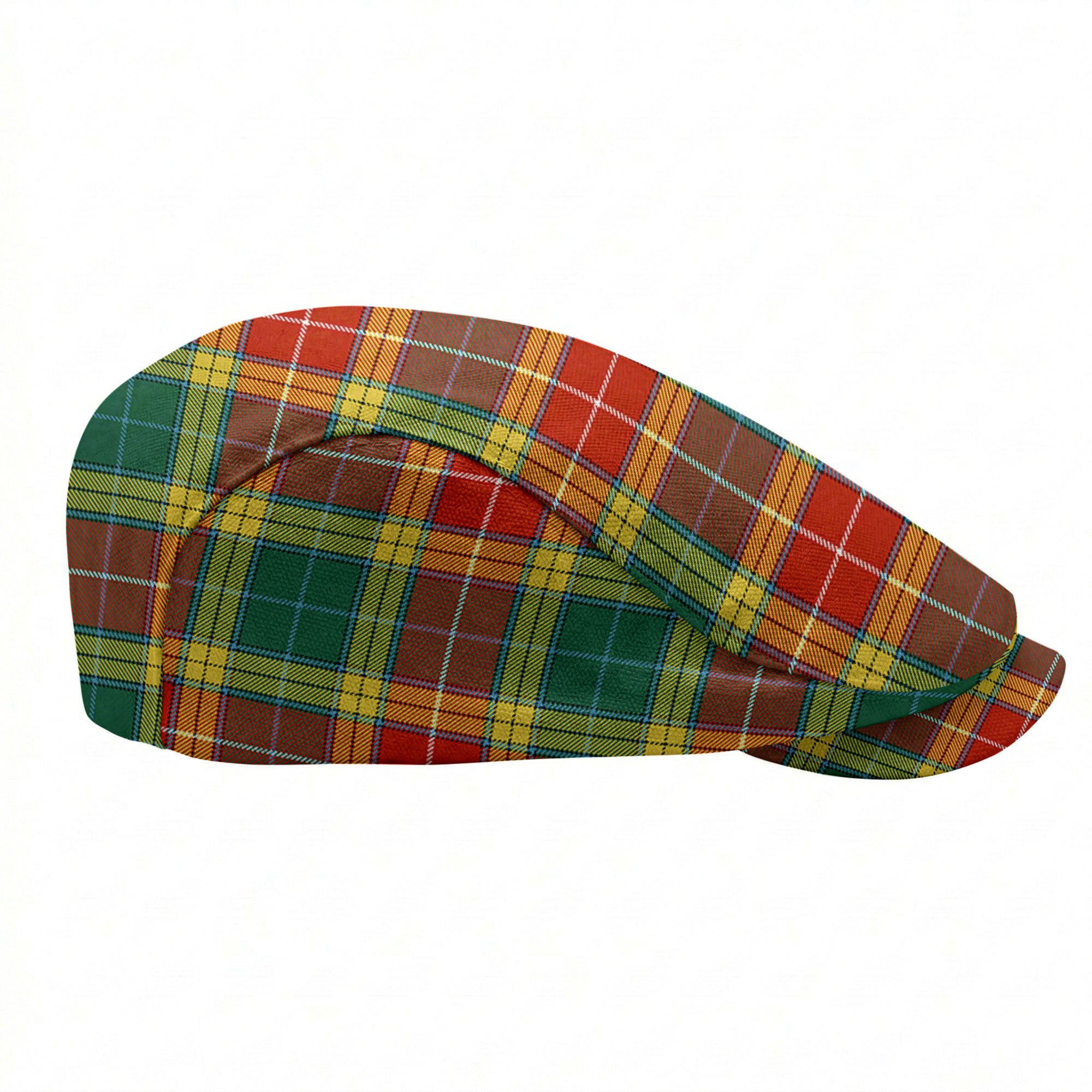 Buchanan Old Sett Tartan Flat Caps