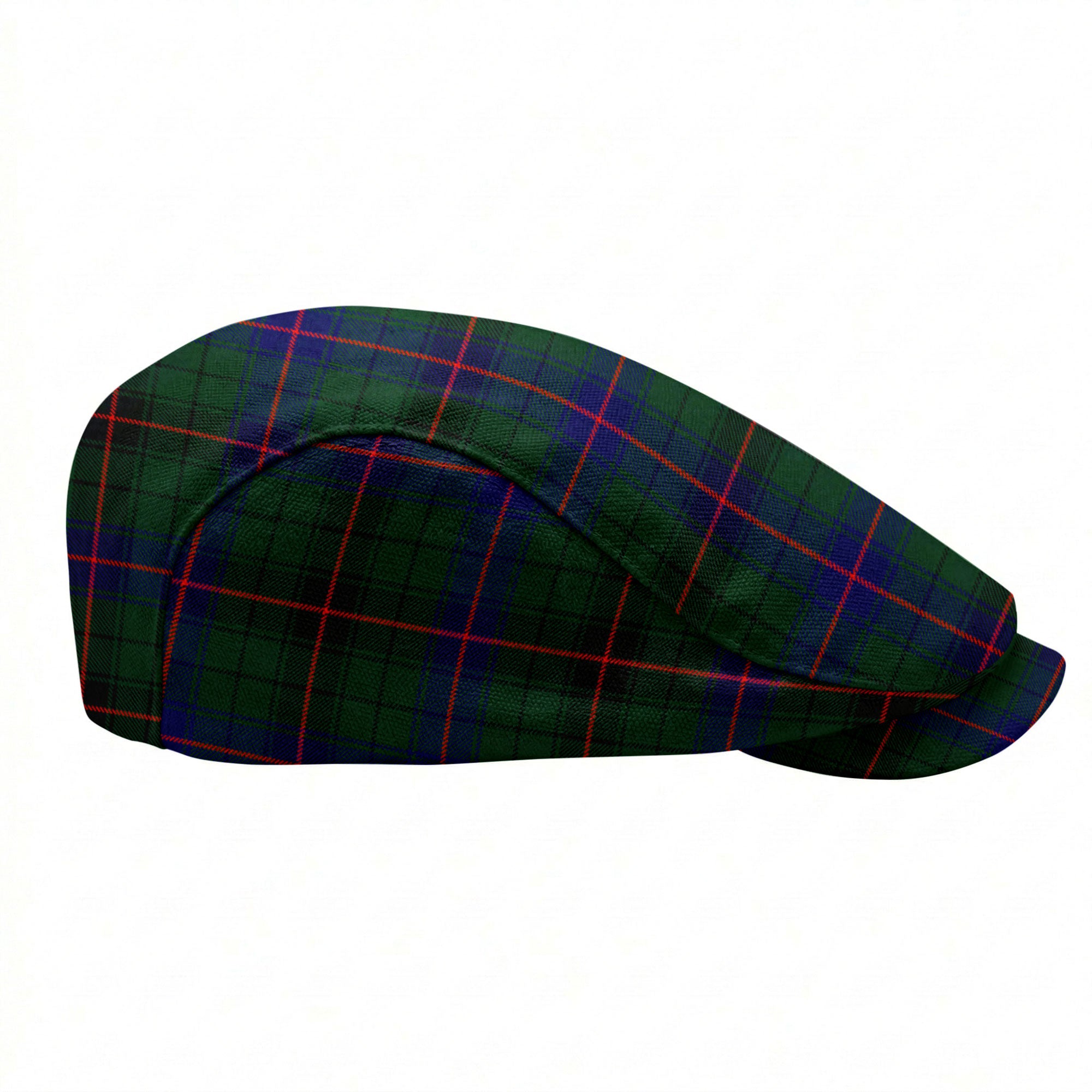 Davidson Modern Tartan Flat Caps