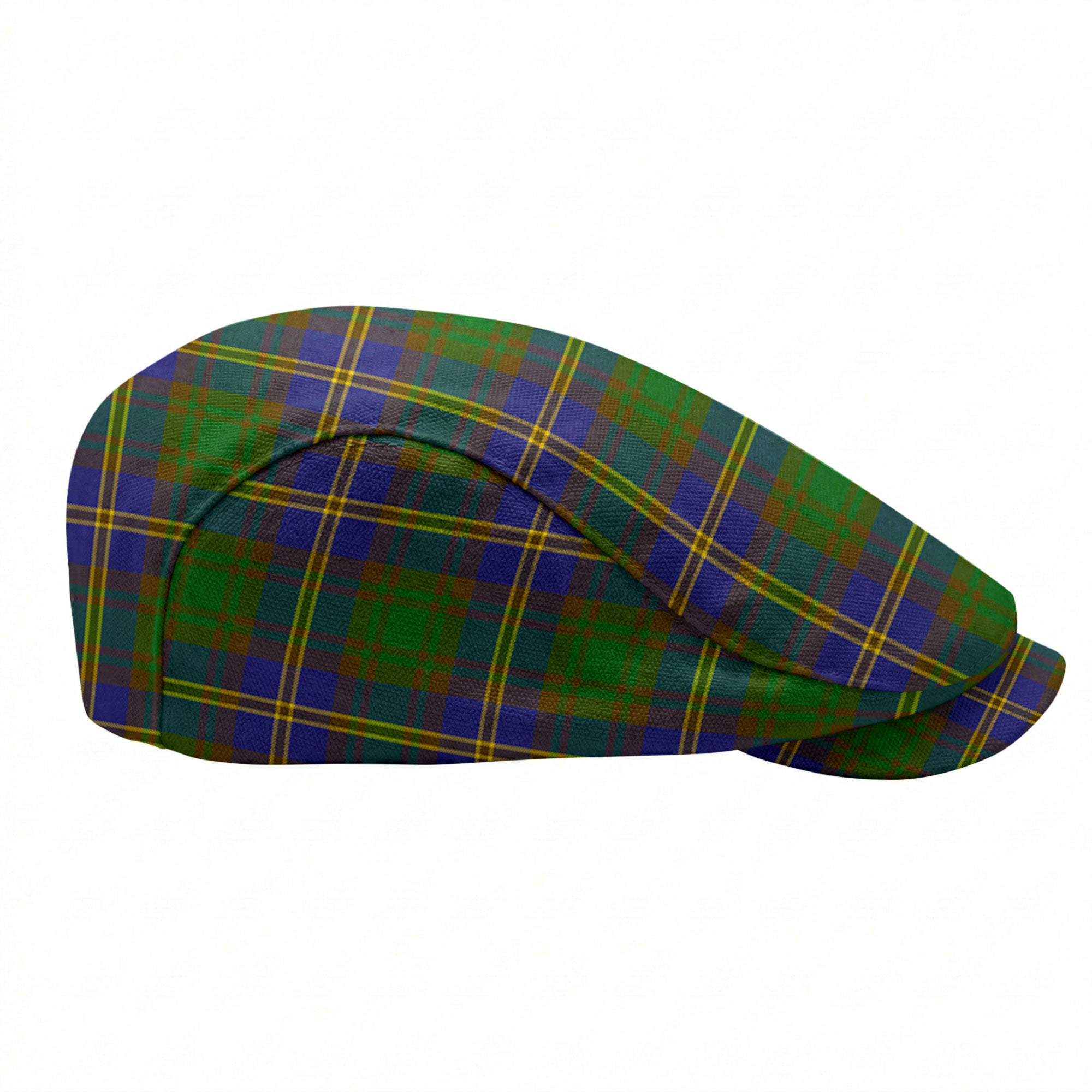 Strang (or Strange) Tartan Flat Caps