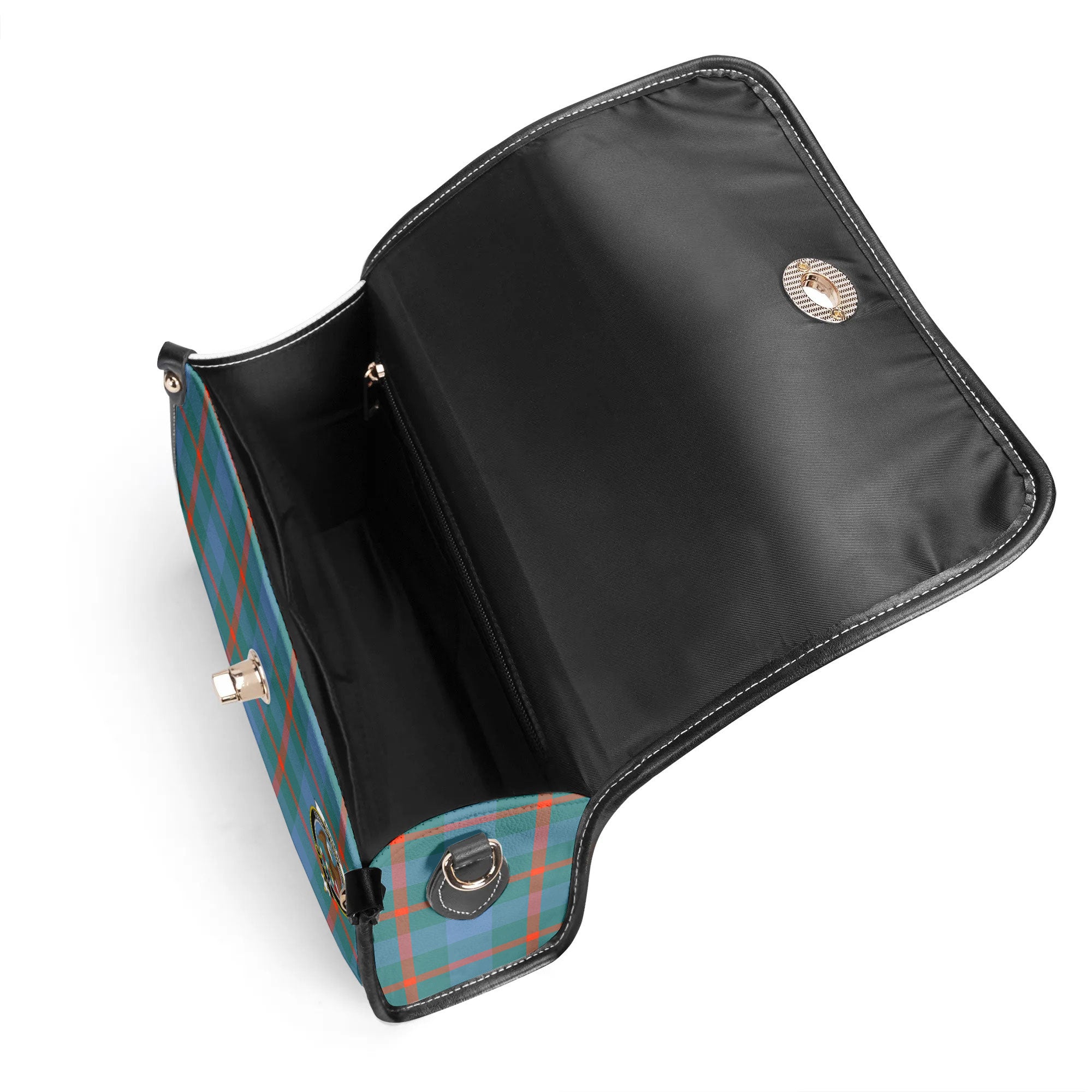Agnew Ancient Tartan Crest Satchel Bag