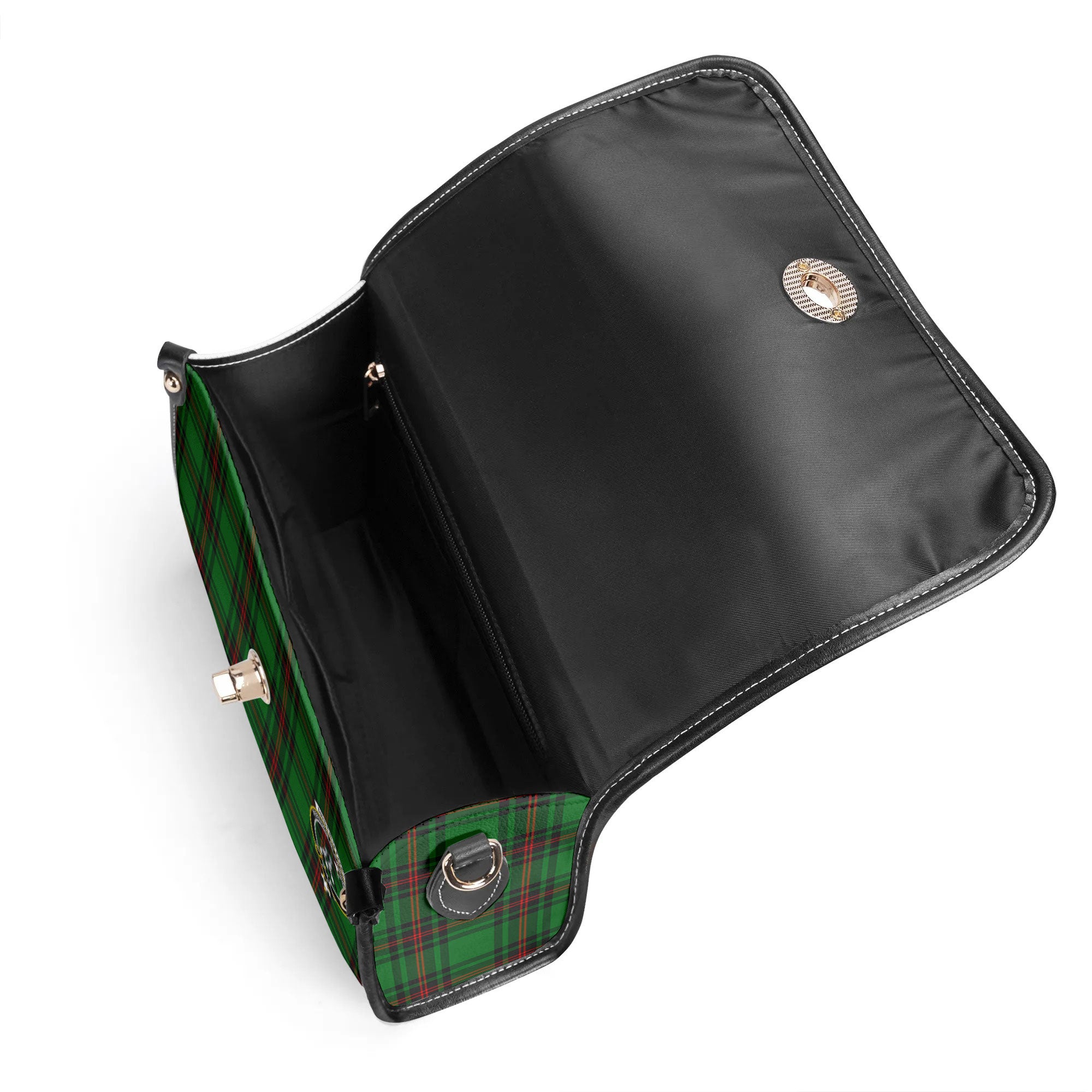 Anstruther Tartan Crest Satchel Bag