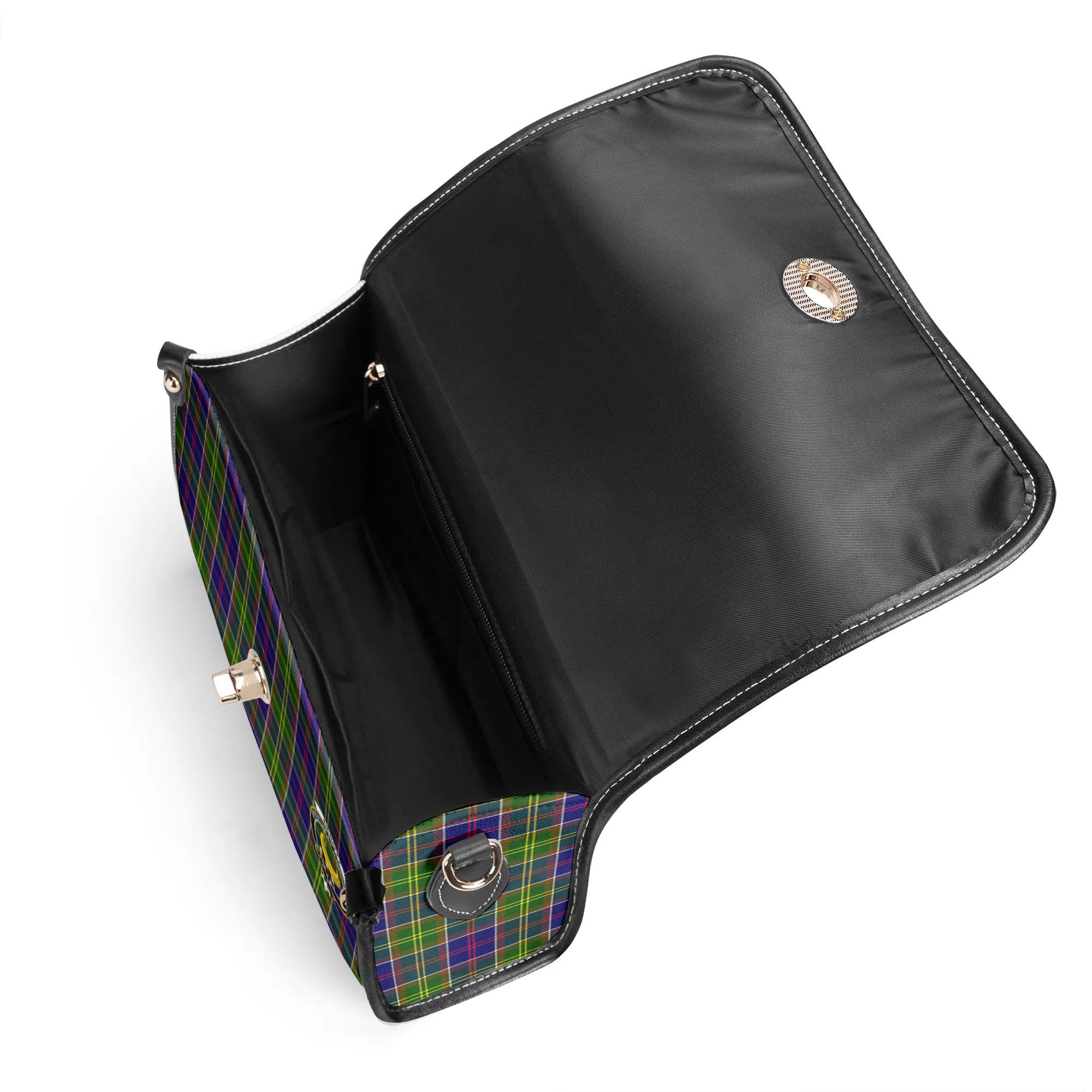 Arnott Tartan Crest Satchel Bag