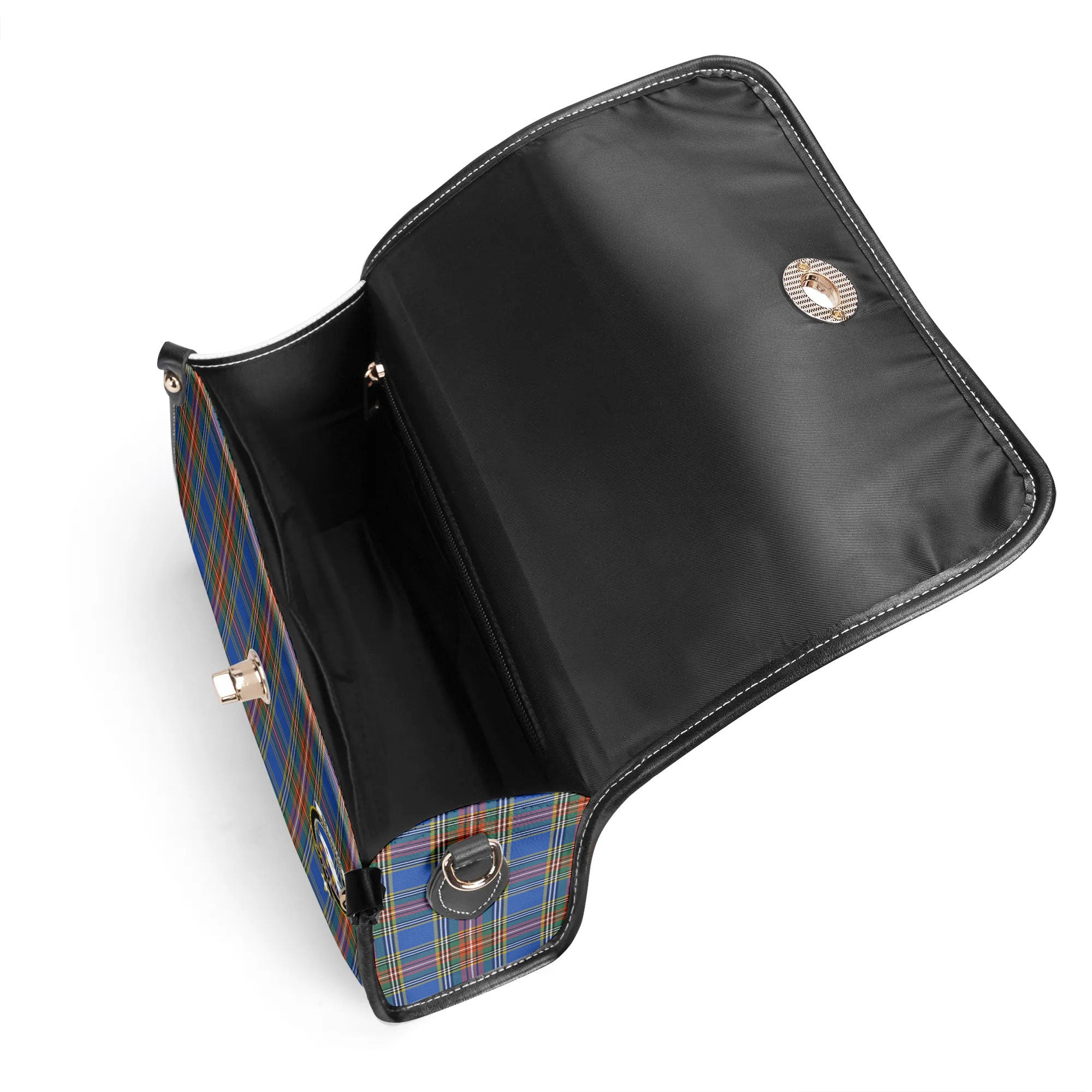 Bethune Ancient Tartan Crest Satchel Bag