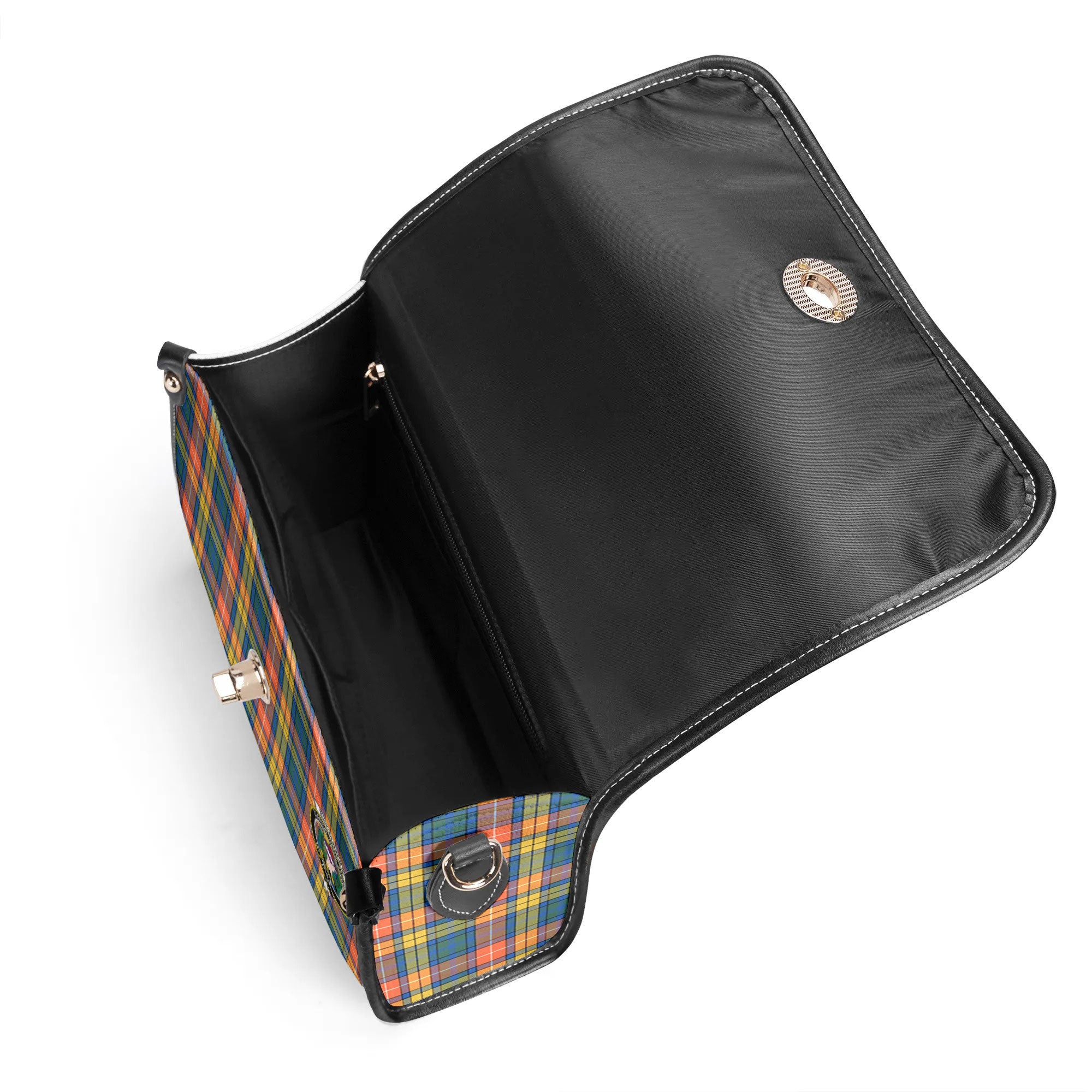 Buchanan Ancient Tartan Crest Satchel Bag