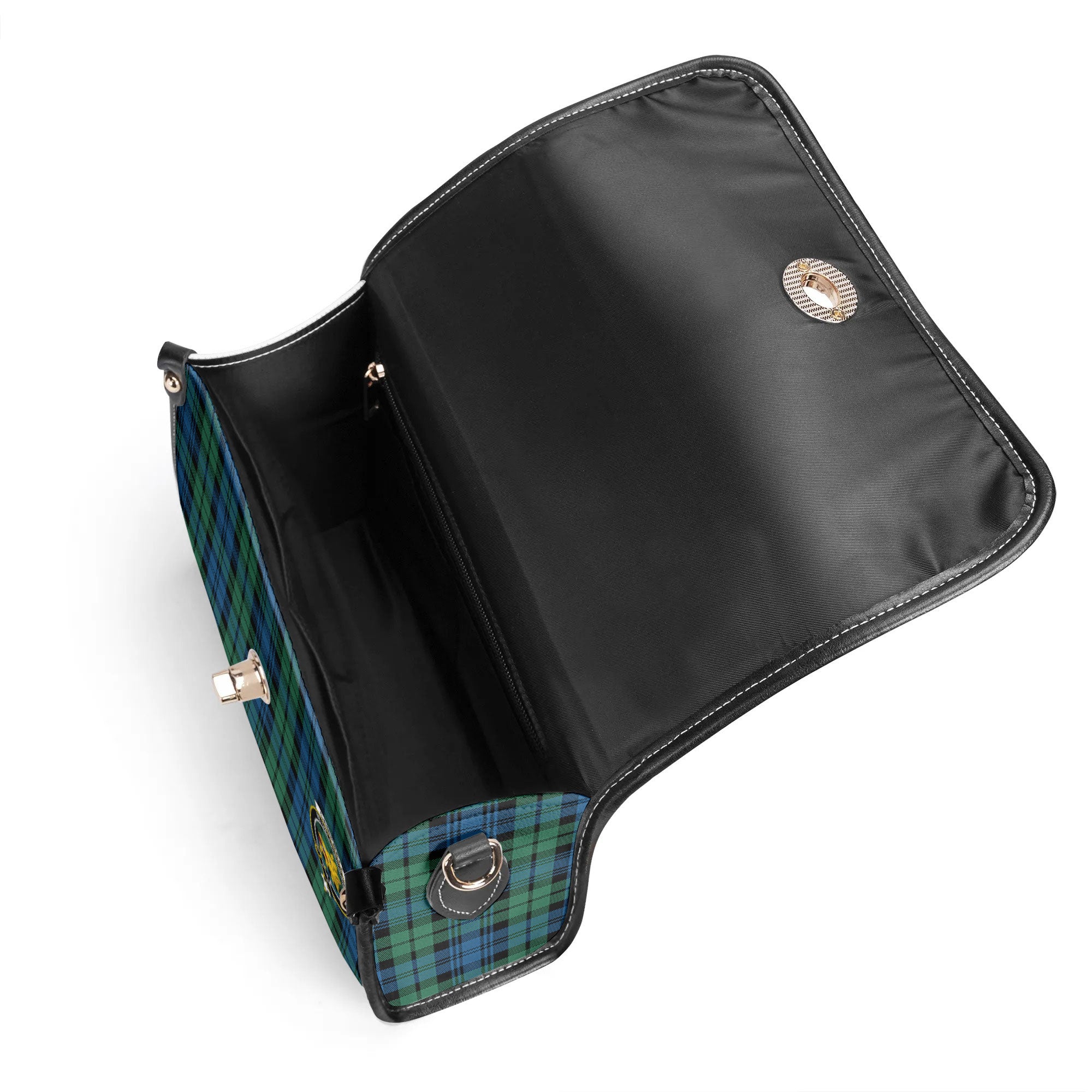 Campbell Ancient 02 Tartan Crest Satchel Bag