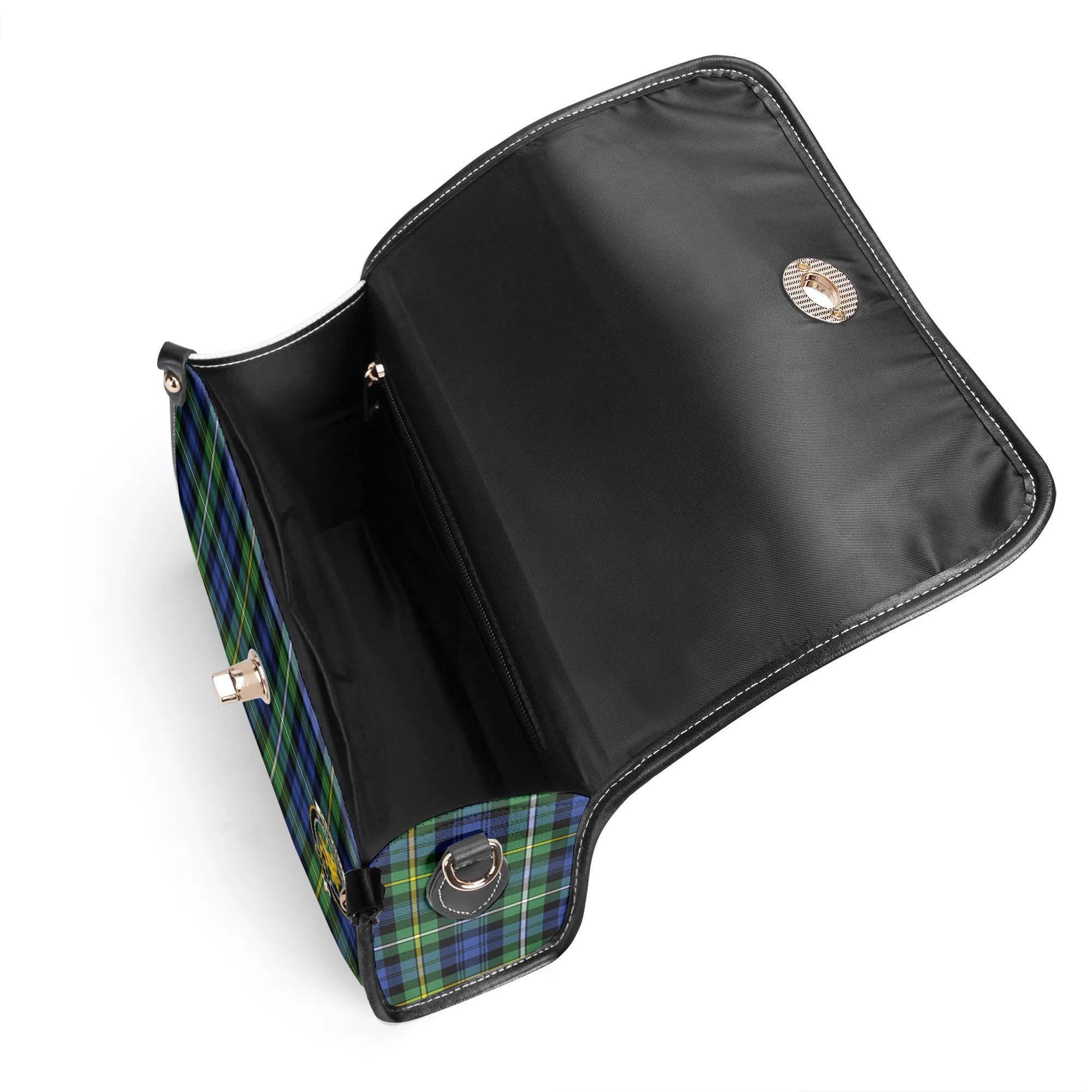 Campbell Argyll Ancient Tartan Crest Satchel Bag