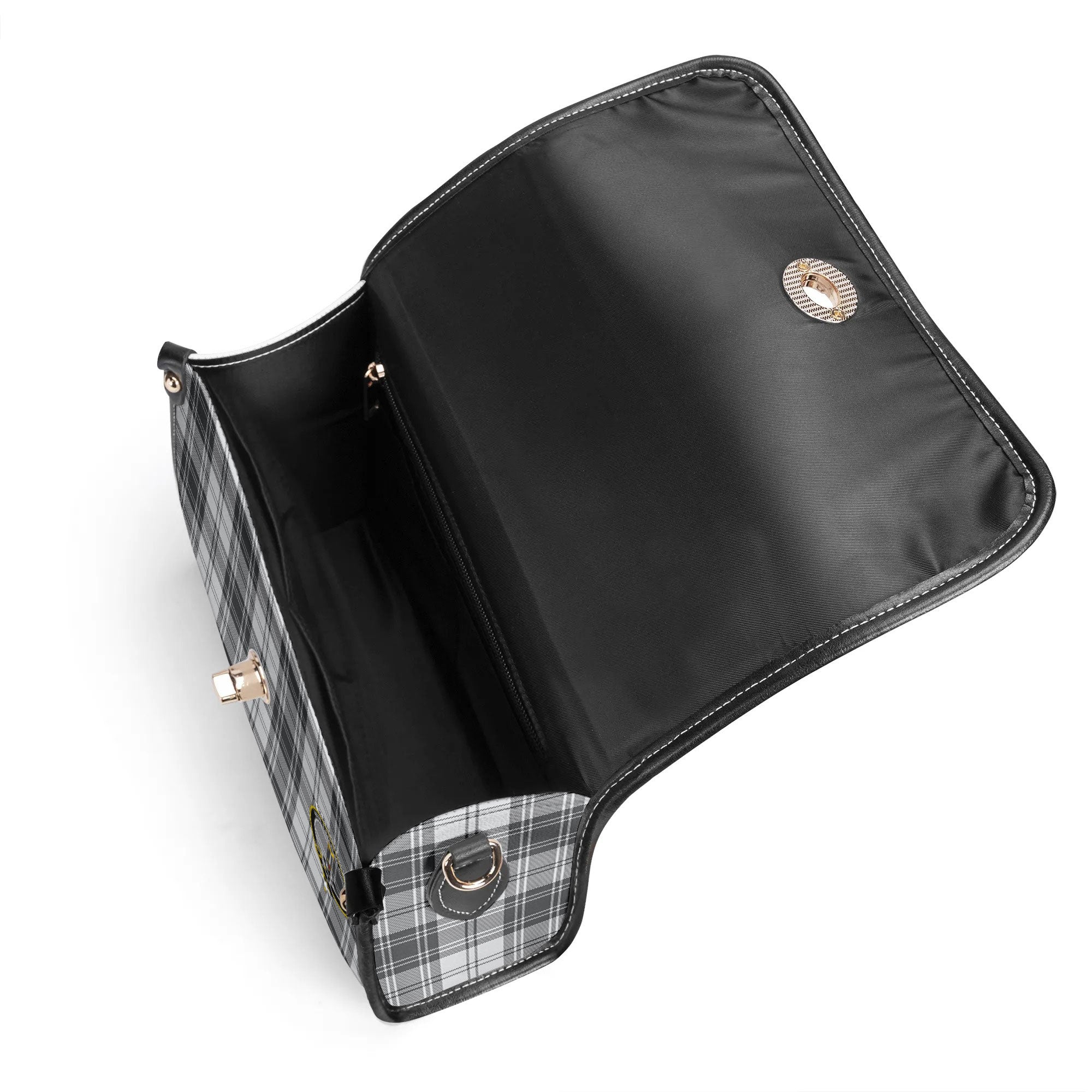 Glendinning Tartan Crest Satchel Bag