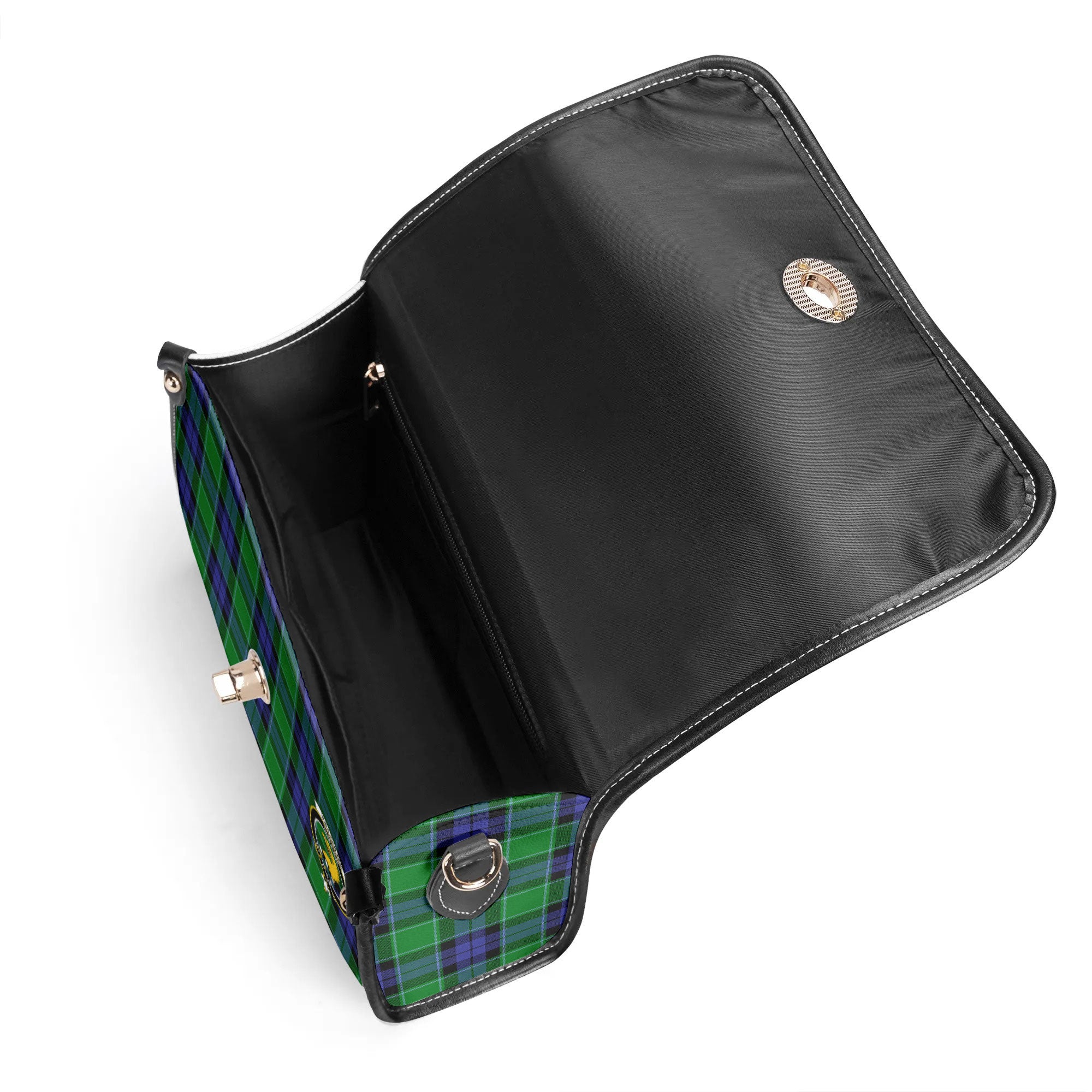 Haldane Tartan Crest Satchel Bag