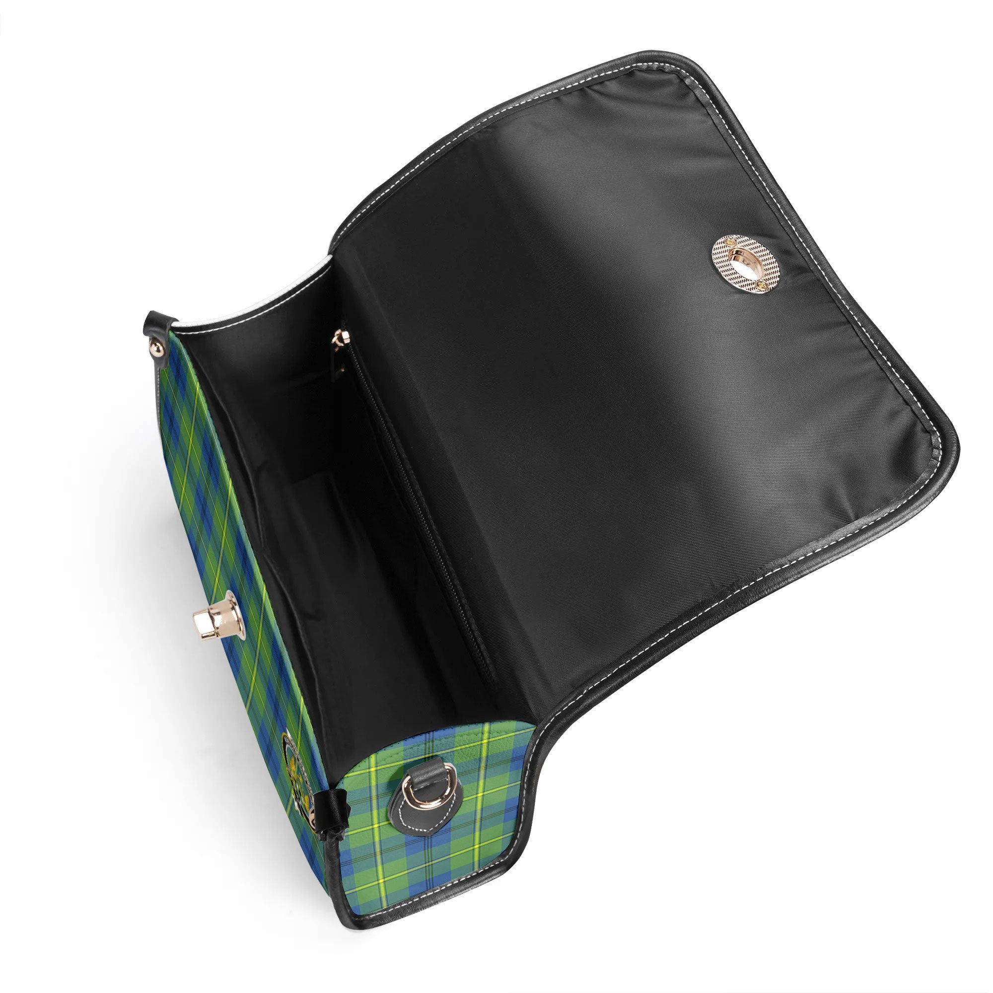 Johnstone Ancient Tartan Crest Satchel Bag