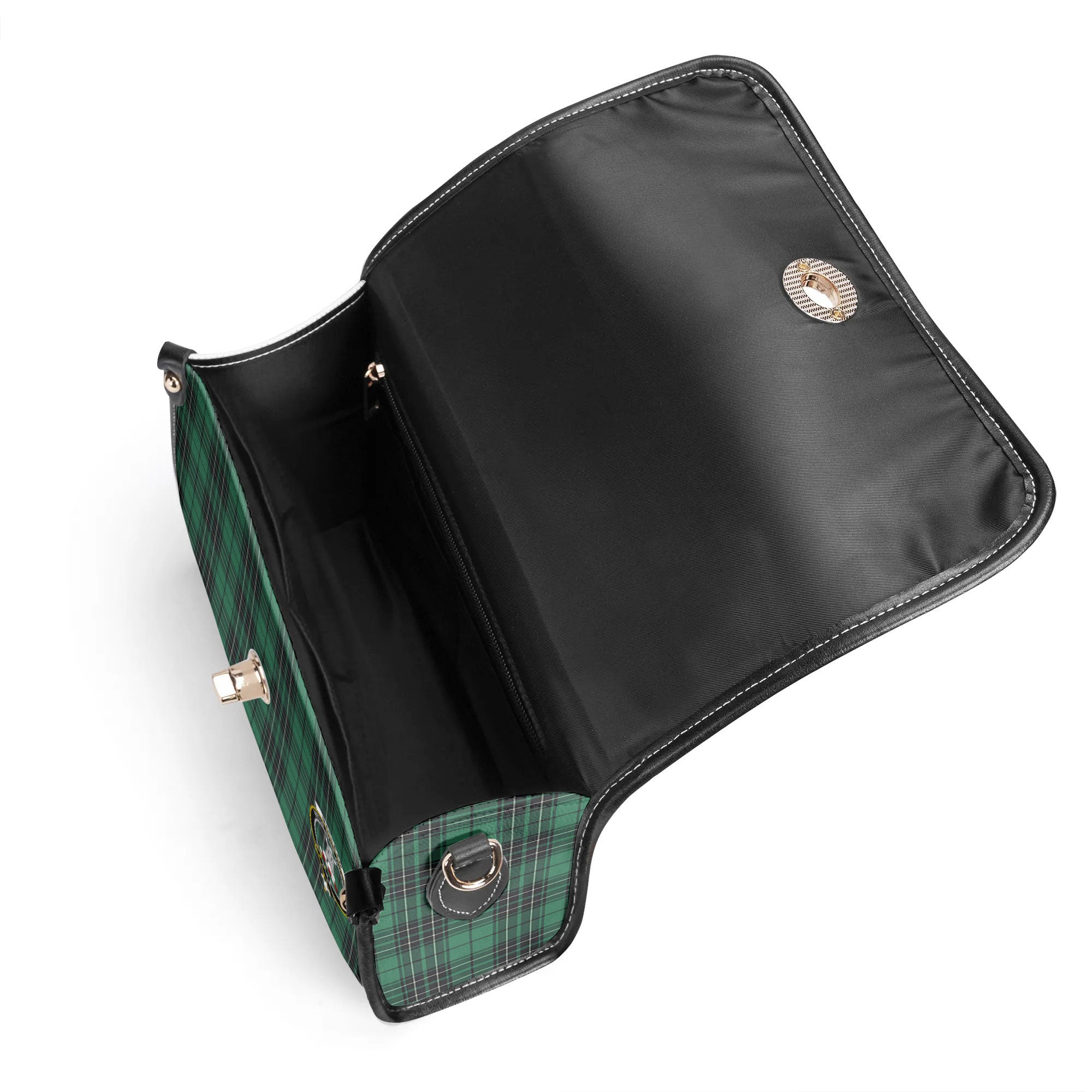 MacLean Hunting Ancient Tartan Crest Satchel Bag