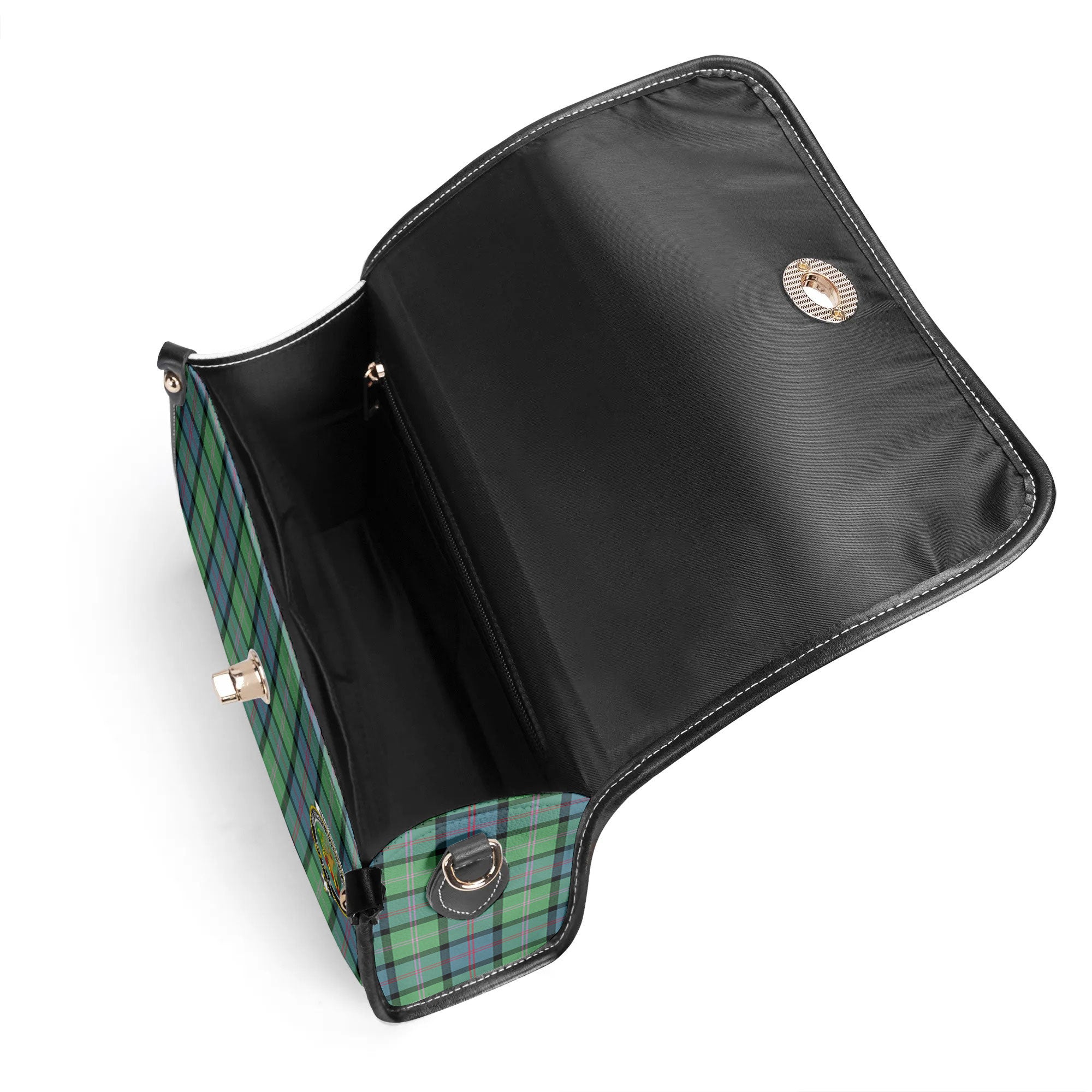 MacThomas Ancient Tartan Crest Satchel Bag