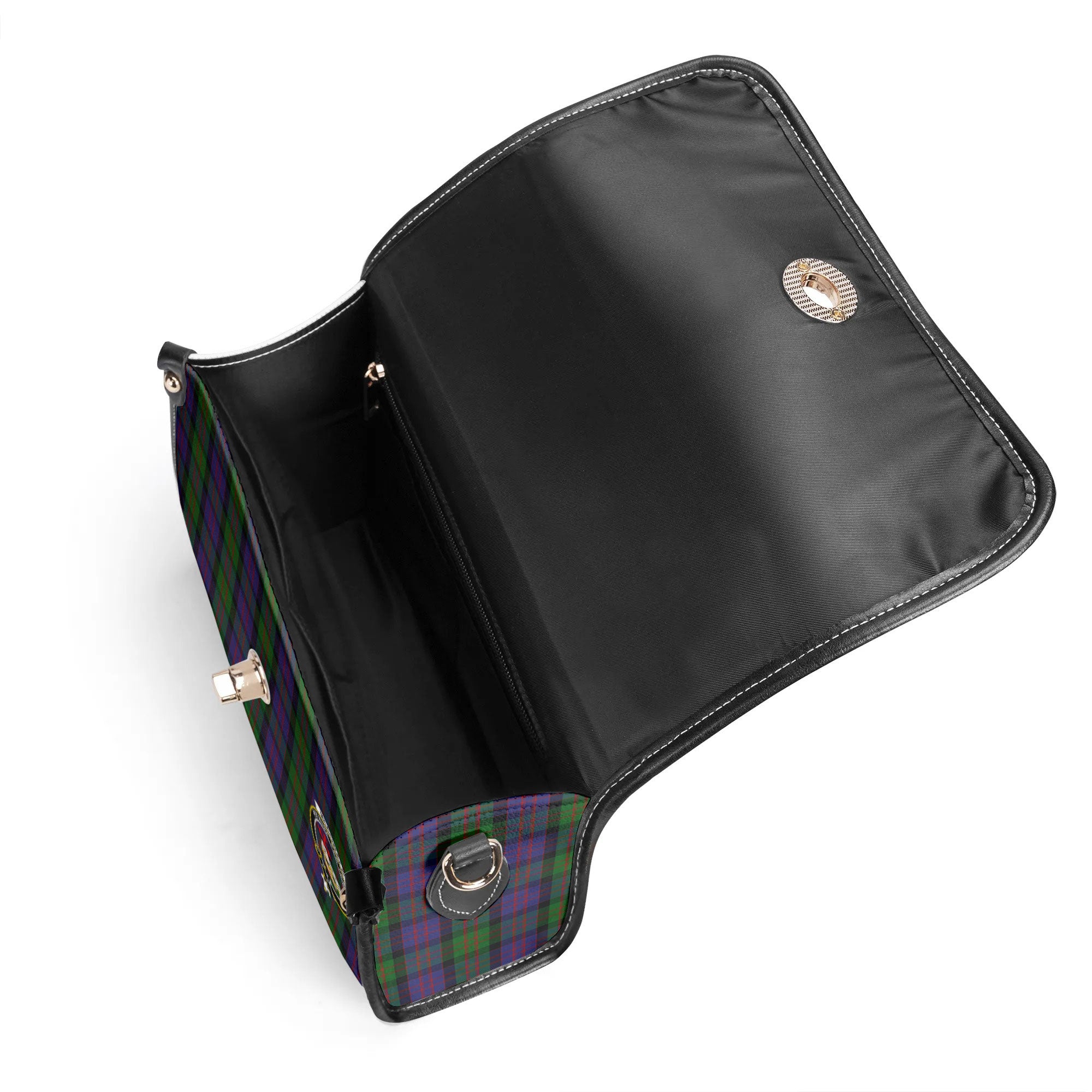 McDonald Tartan Crest Satchel Bag