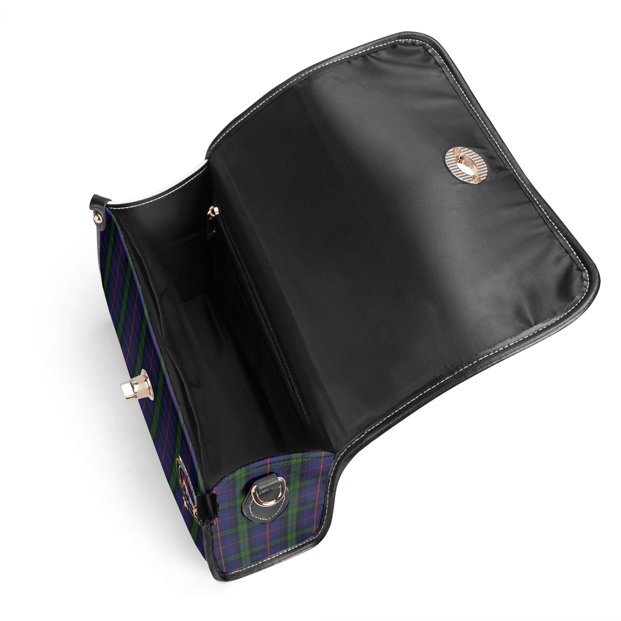 McLafferty Tartan Crest Satchel Bag