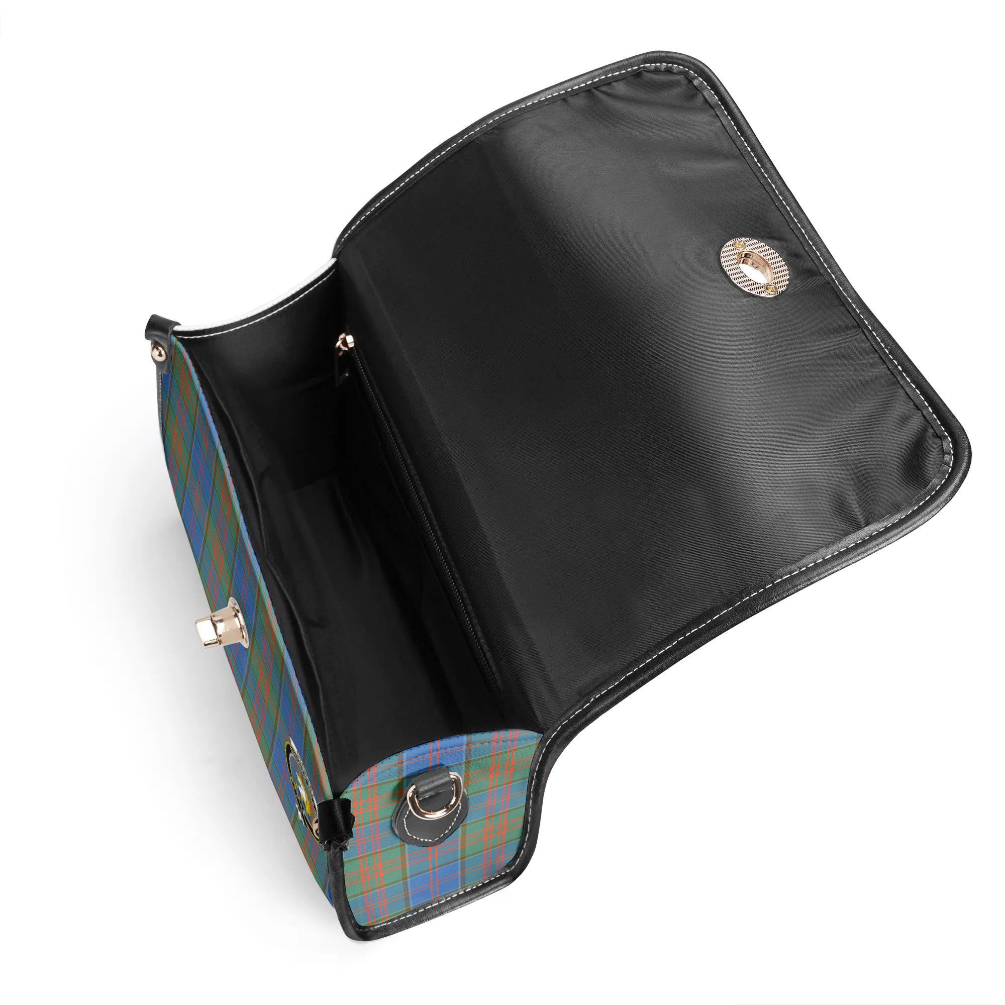 Stewart of Appin Hunting Ancient Tartan Crest Satchel Bag