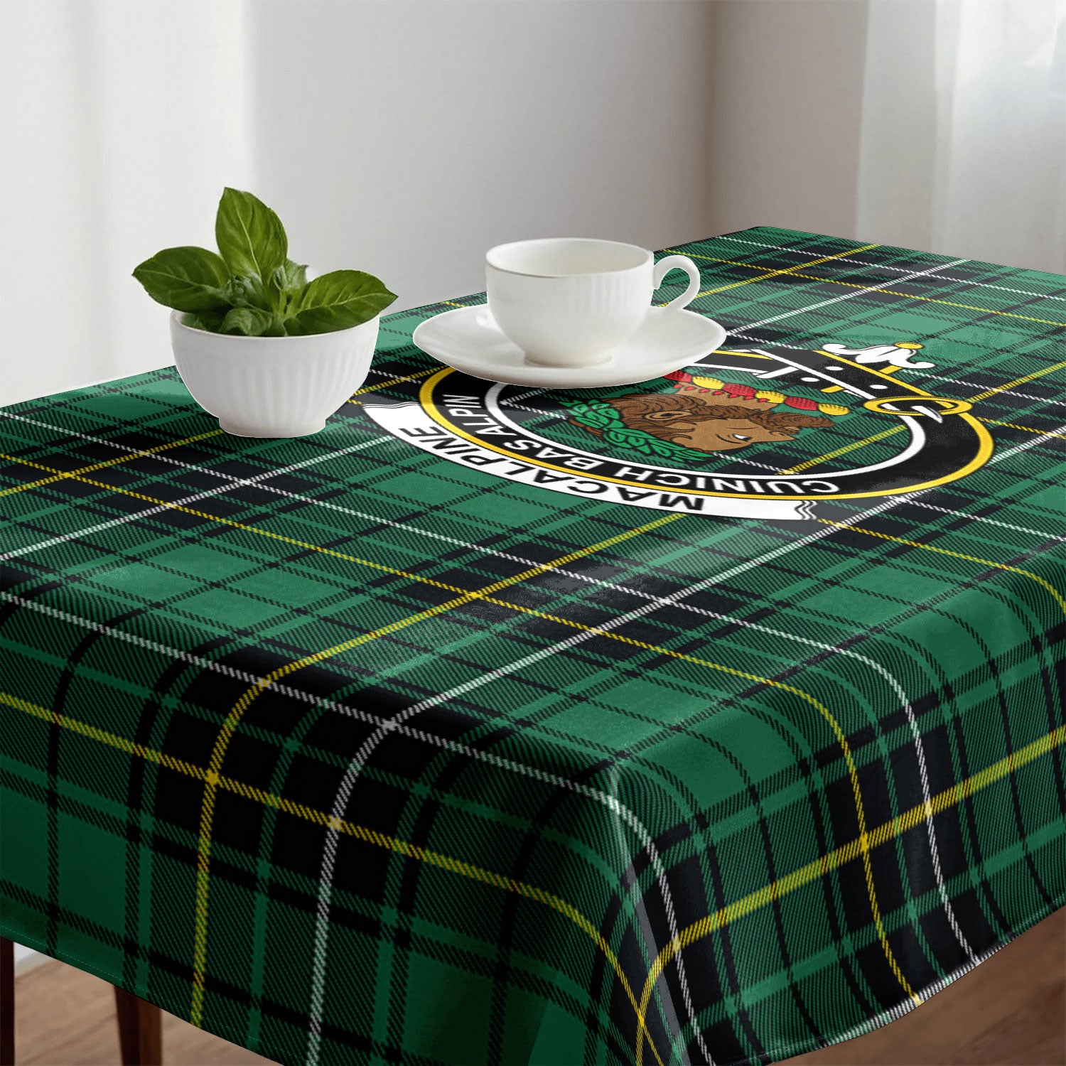 MacAlpine Ancient Tartan Crest Tablecloth
