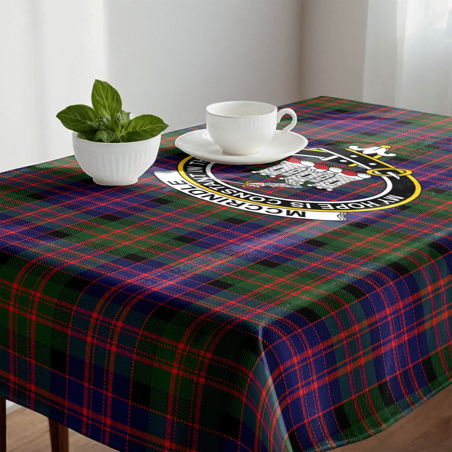 McCrindle Tartan Crest Tablecloth