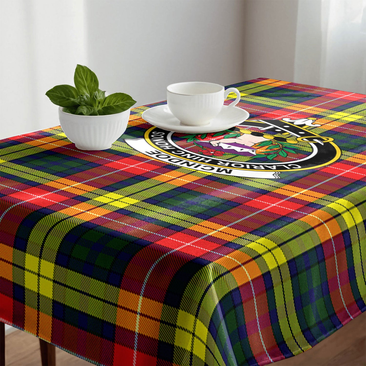 McIndoe Tartan Crest Tablecloth