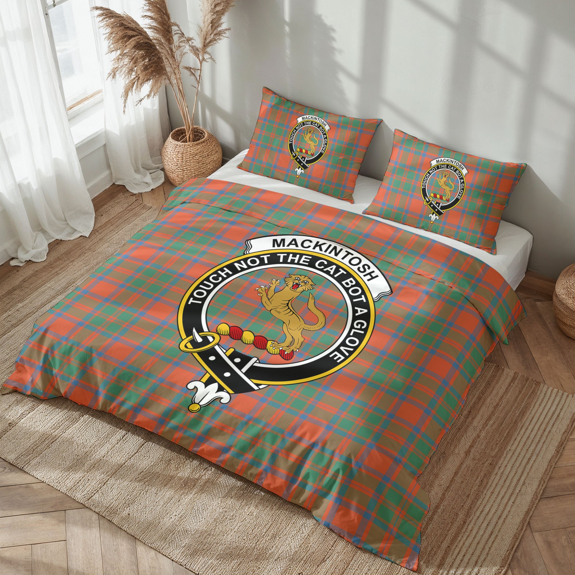 MacKintosh Ancient Tartan Crest Bedding Set