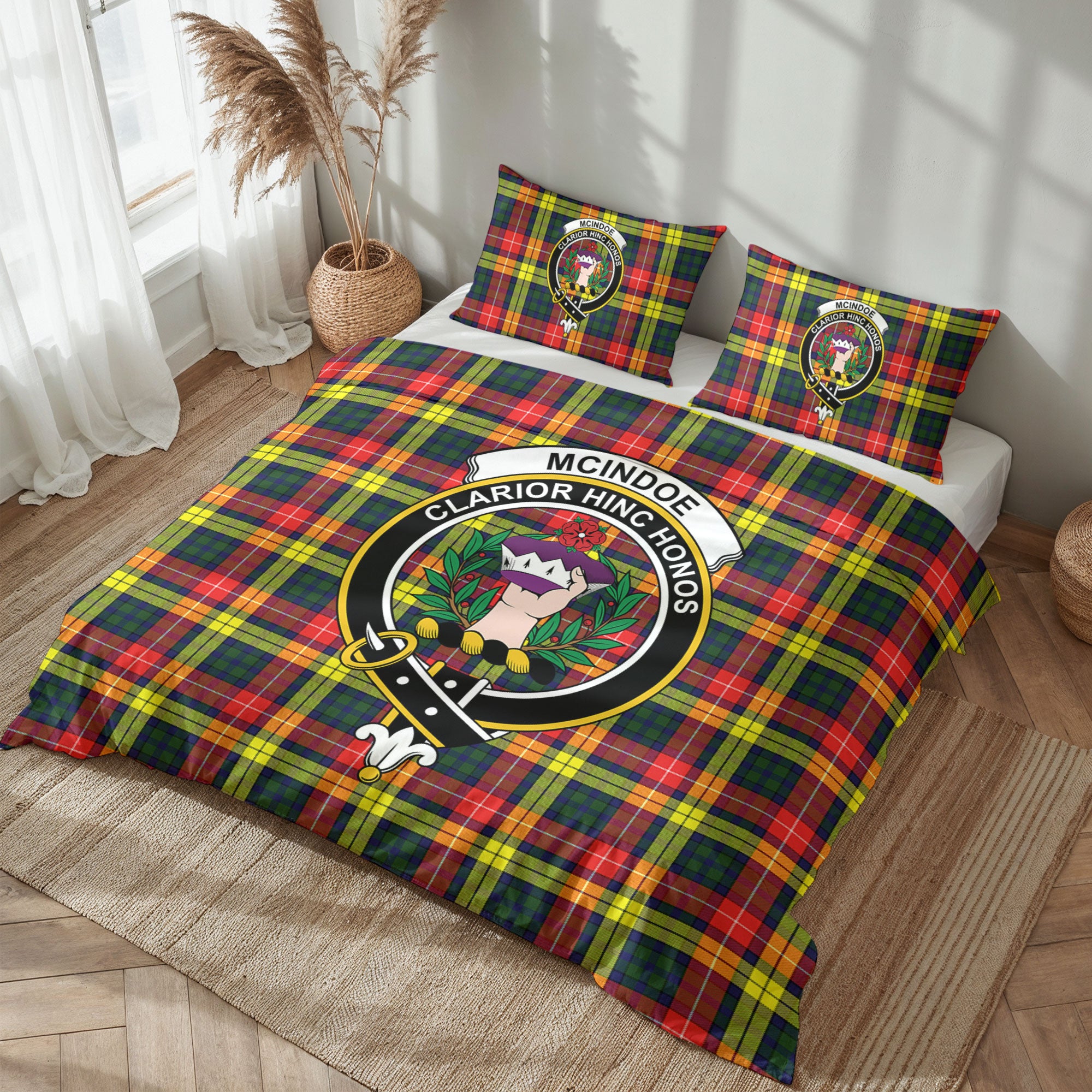 McIndoe Tartan Crest Bedding Set