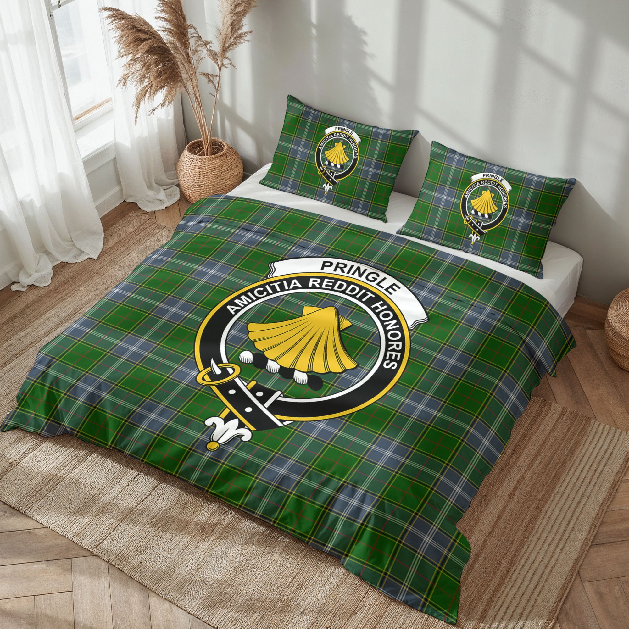 Pringle Tartan Crest Bedding Set