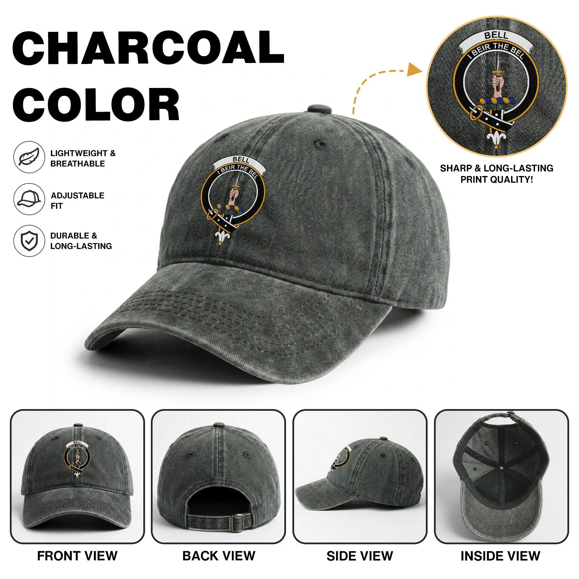 Bell Crest Washed Classic Cap