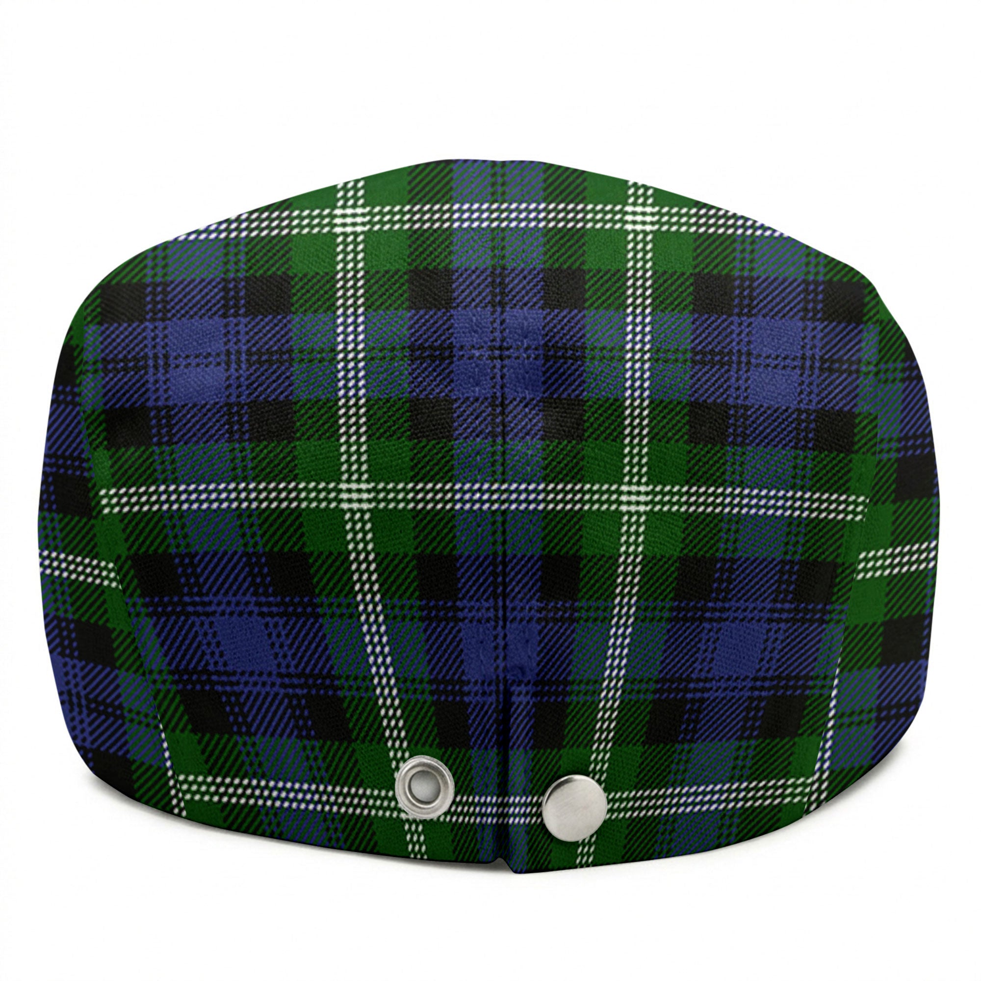 Baillie Modern Tartan Flat Caps