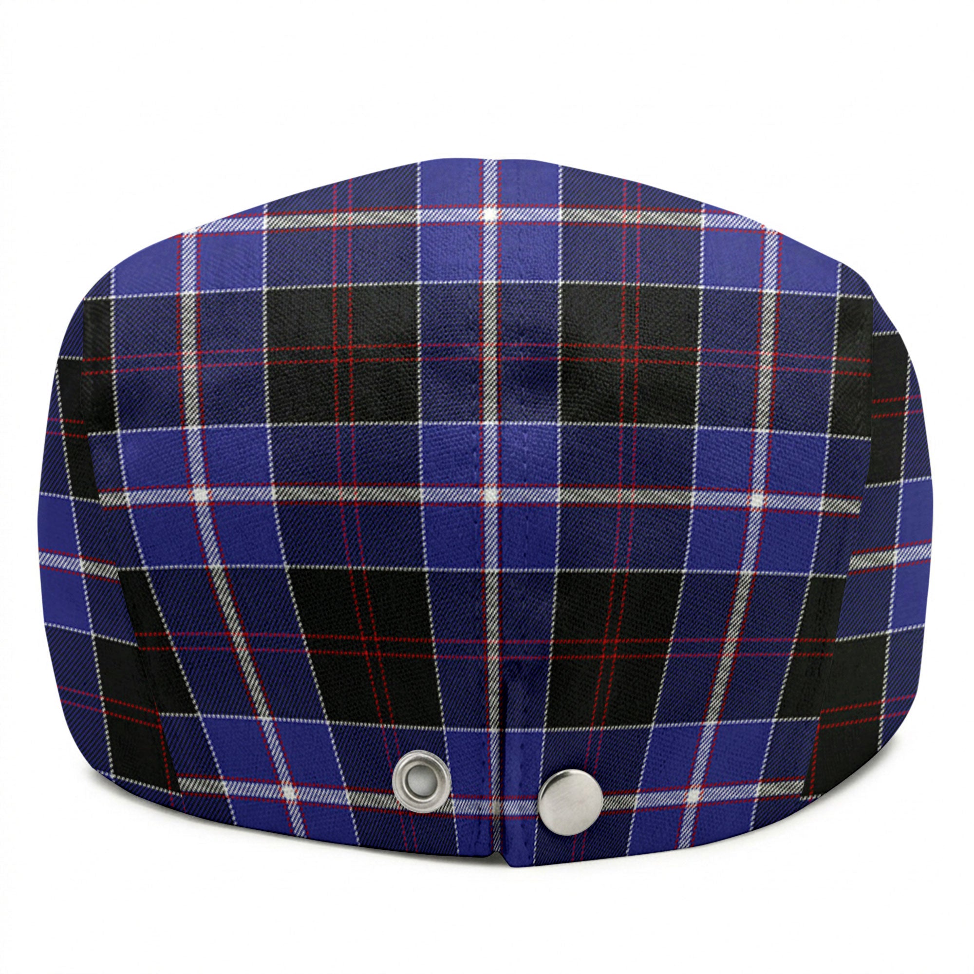 Dunlop Modern Tartan Flat Caps