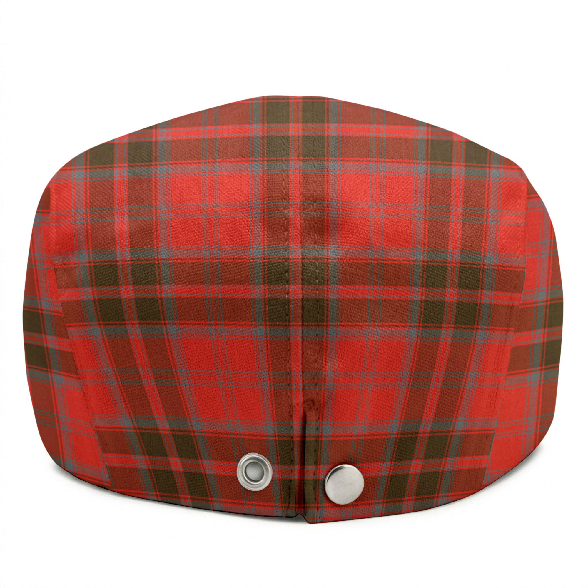 Grant Weathered  Tartan Flat Caps