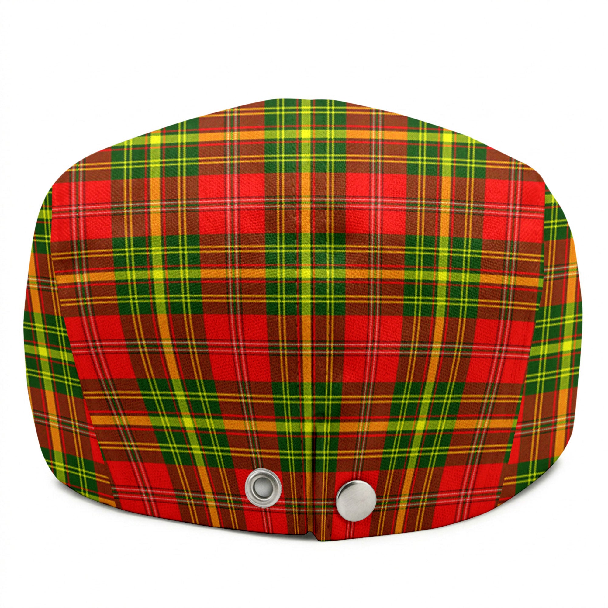 Leask Tartan Flat Caps