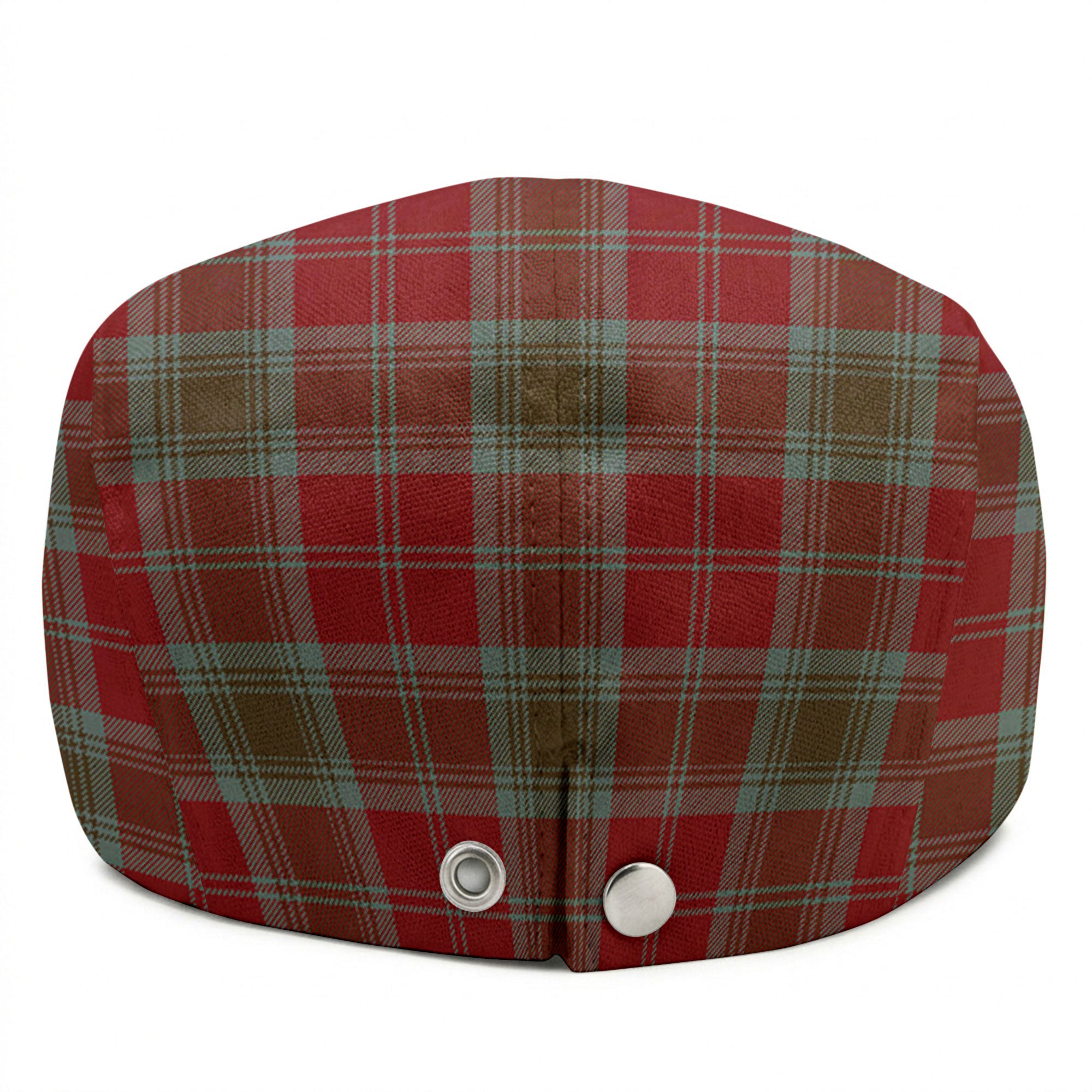 Lindsay Weathered Tartan Flat Caps