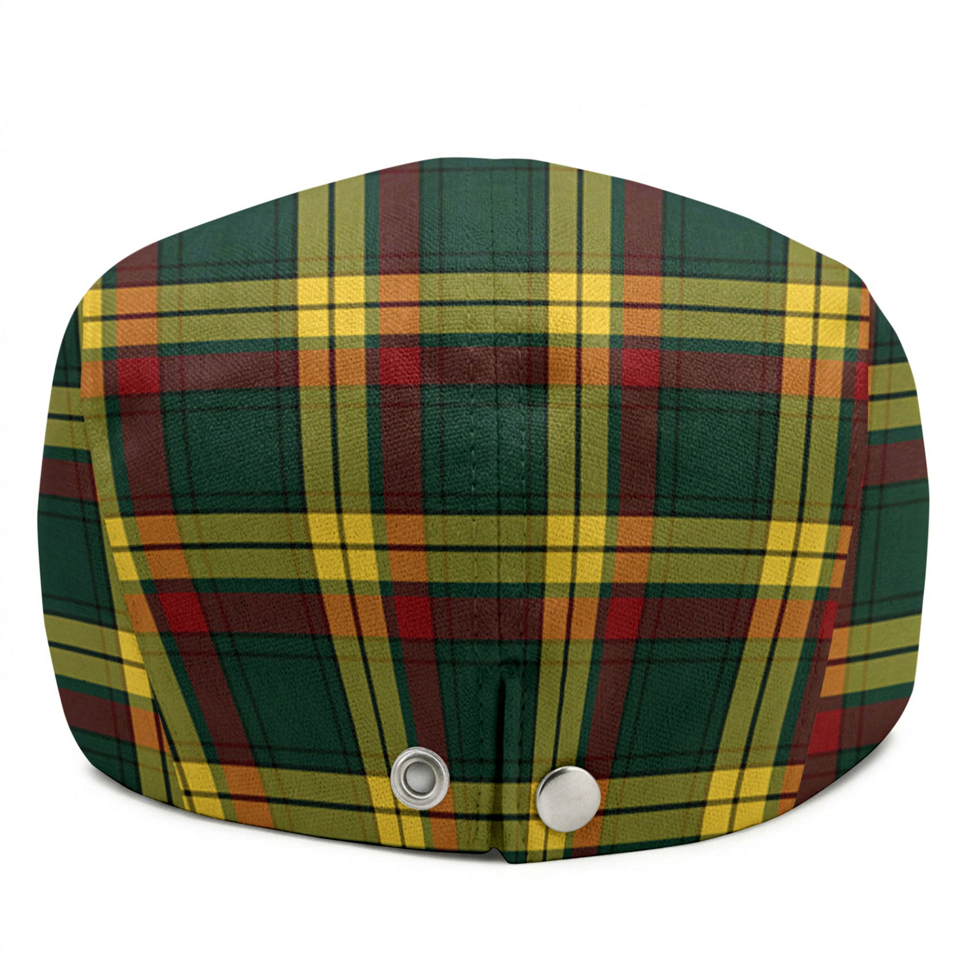 MacMillan Old Modern Tartan Flat Caps