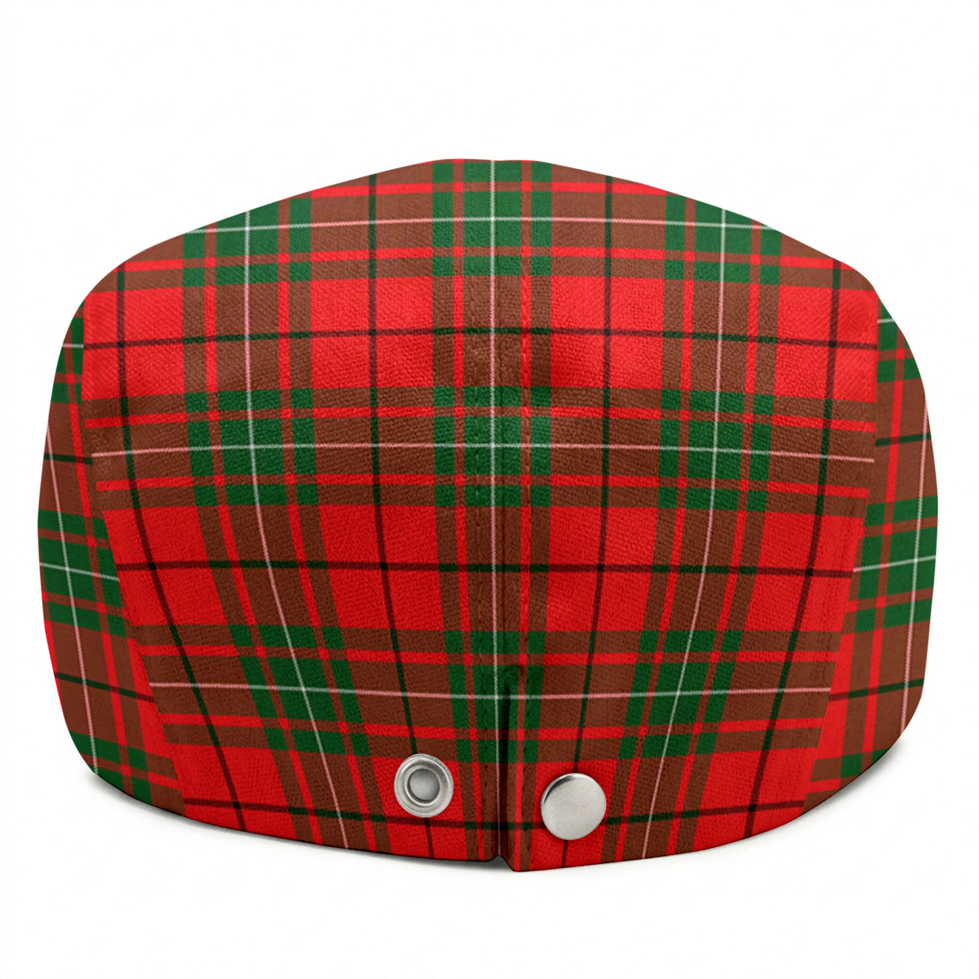 McAulay Modern Tartan Flat Caps