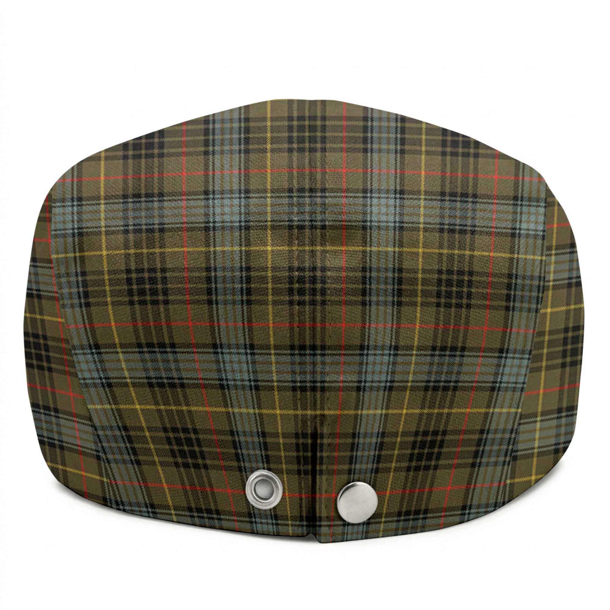 Stewart Hunting Weathered Tartan Flat Caps