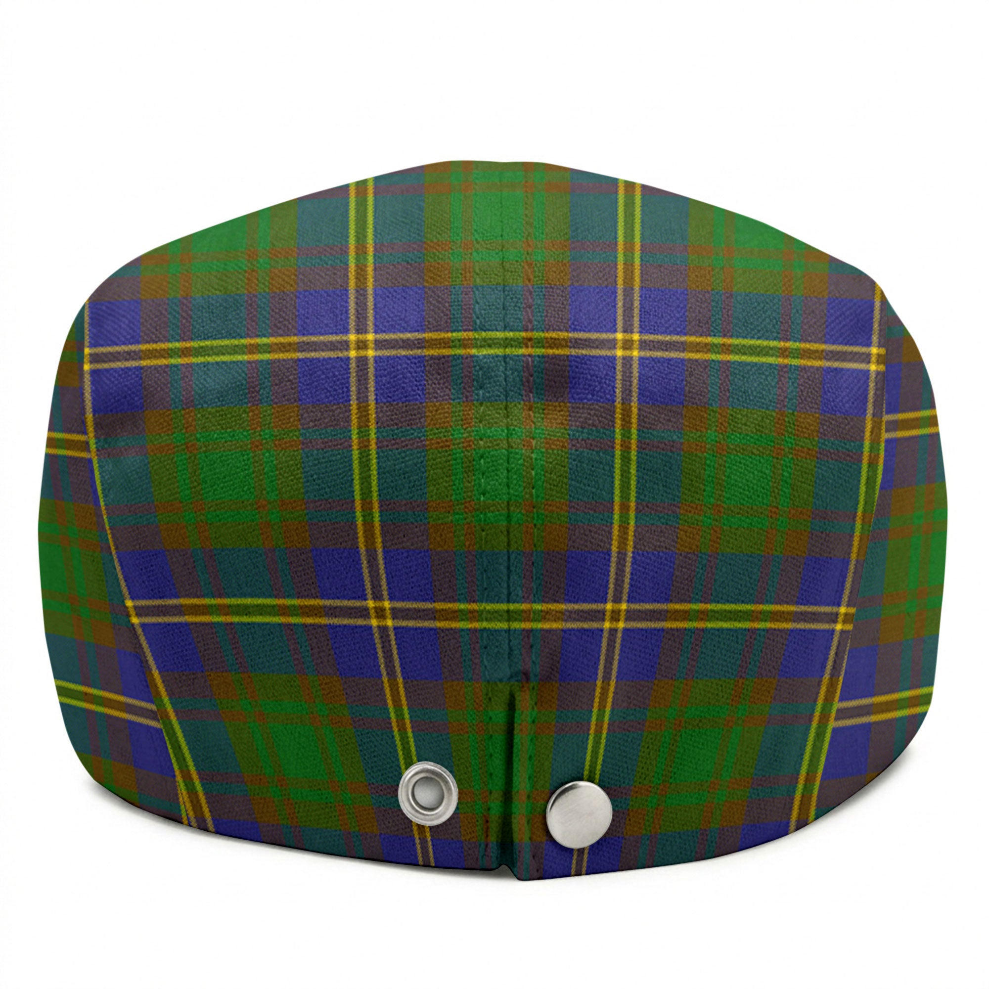 Strang (or Strange) Tartan Flat Caps