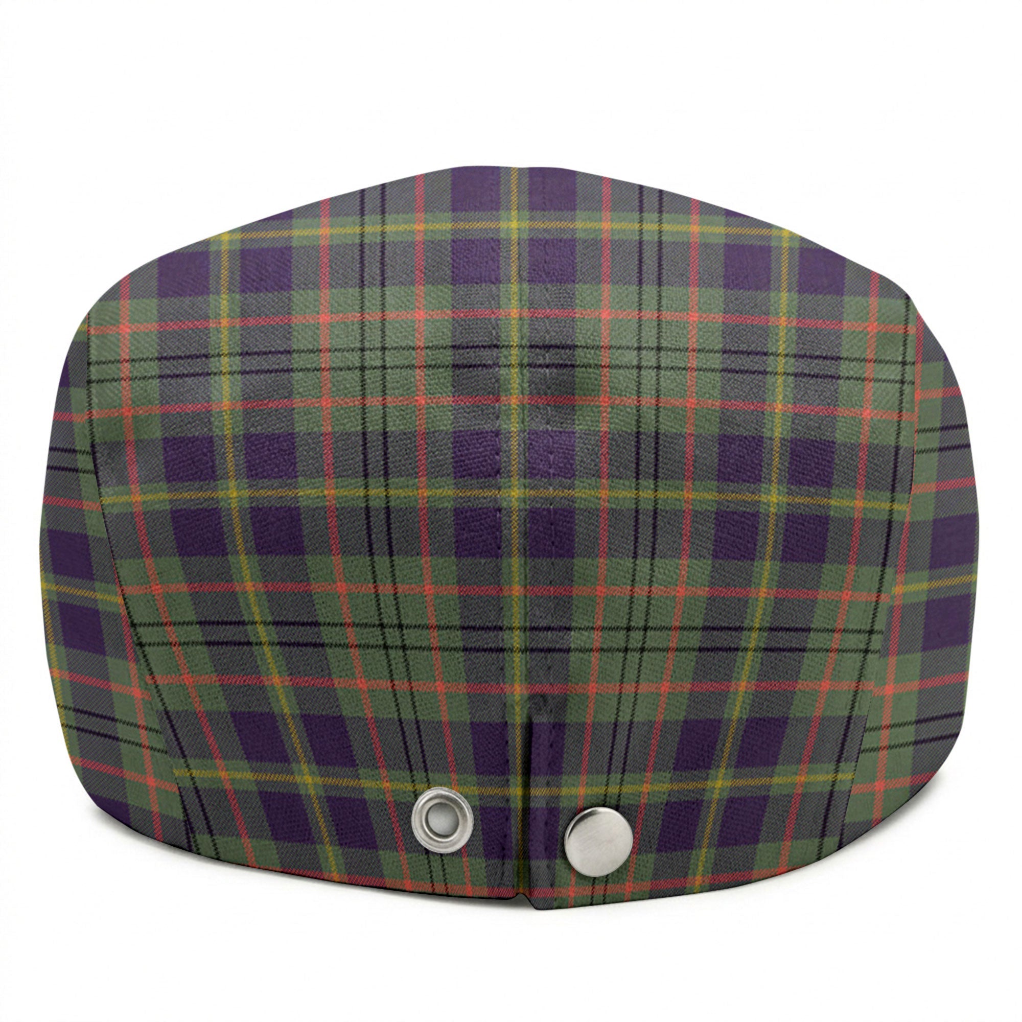 Taylor Weathered Tartan Flat Caps