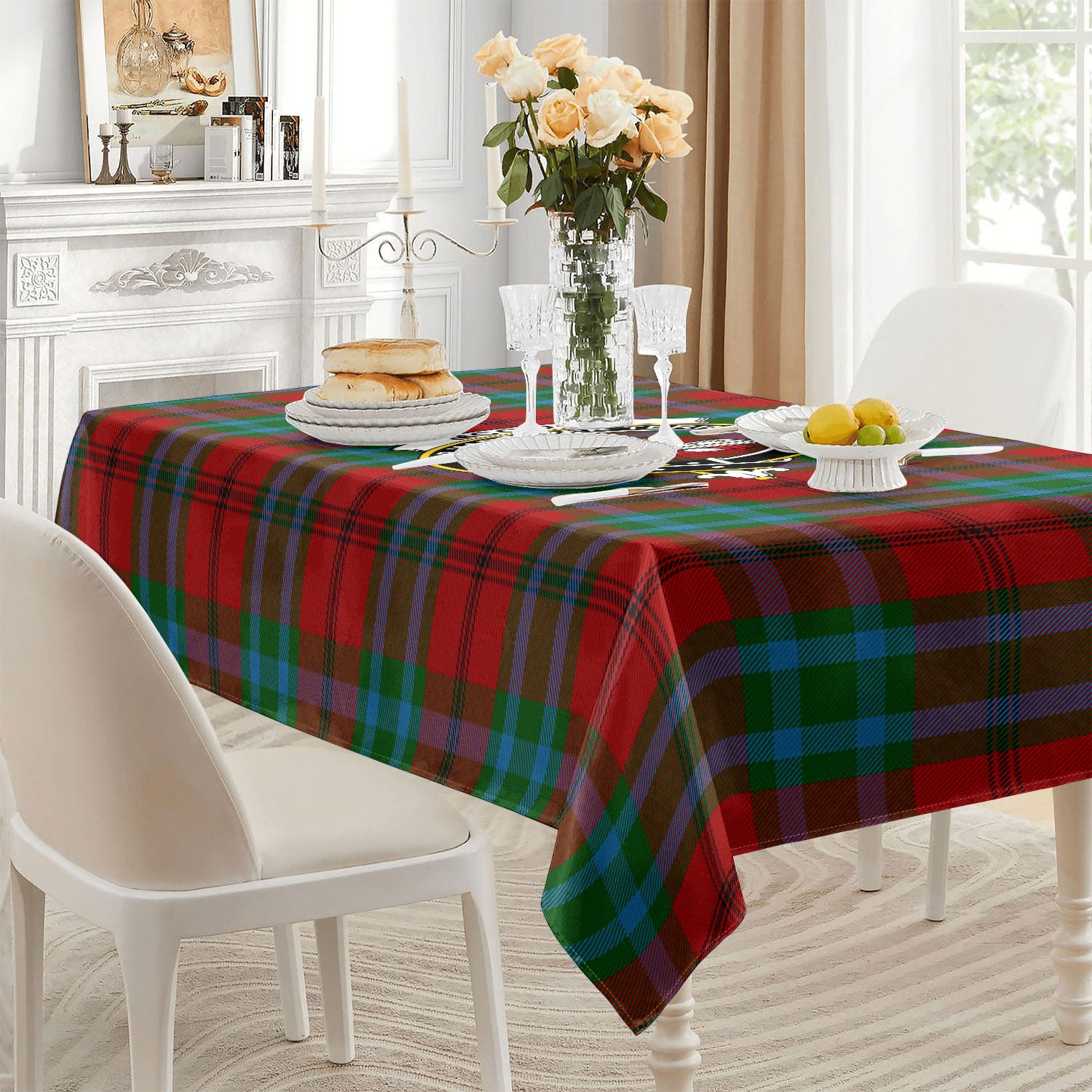 McCook Tartan Crest Tablecloth