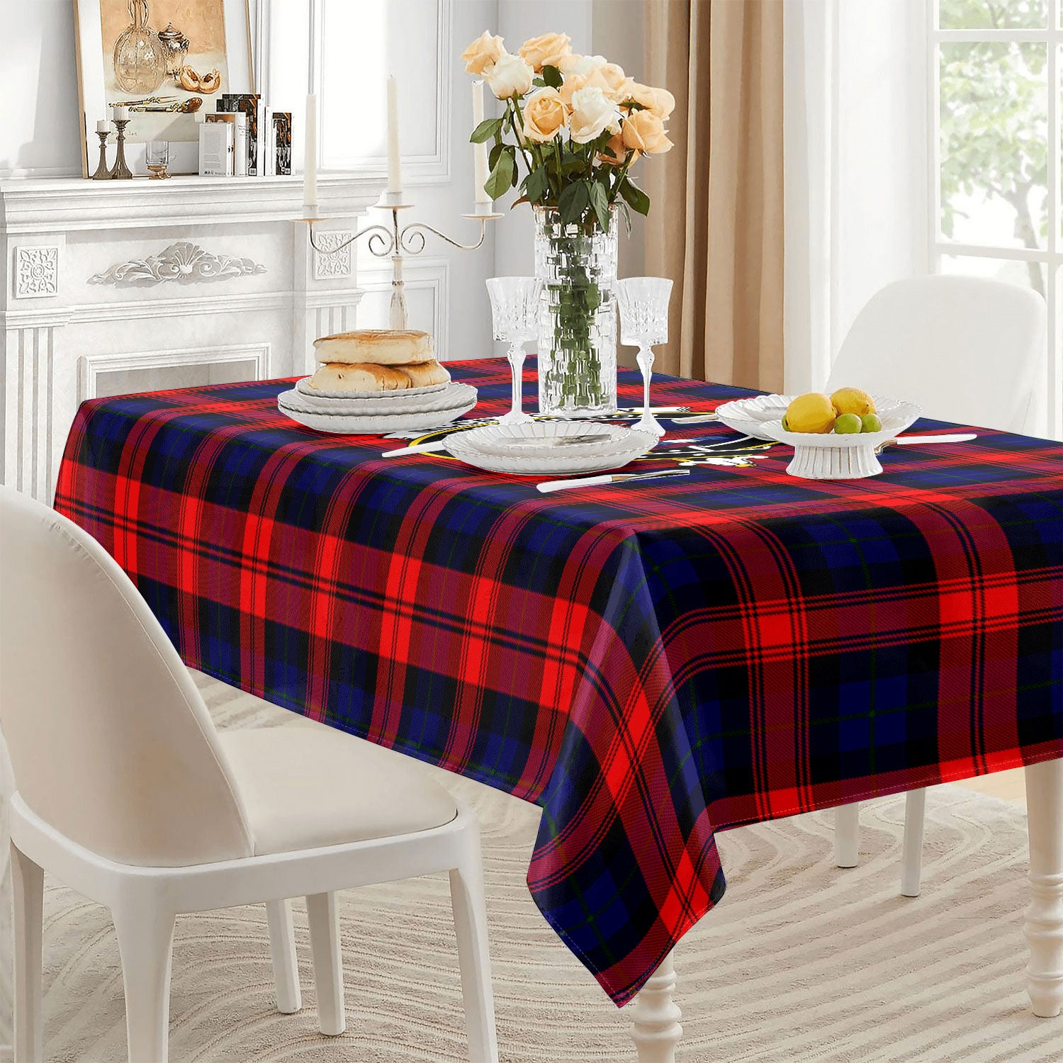 McCracken Tartan Crest Tablecloth