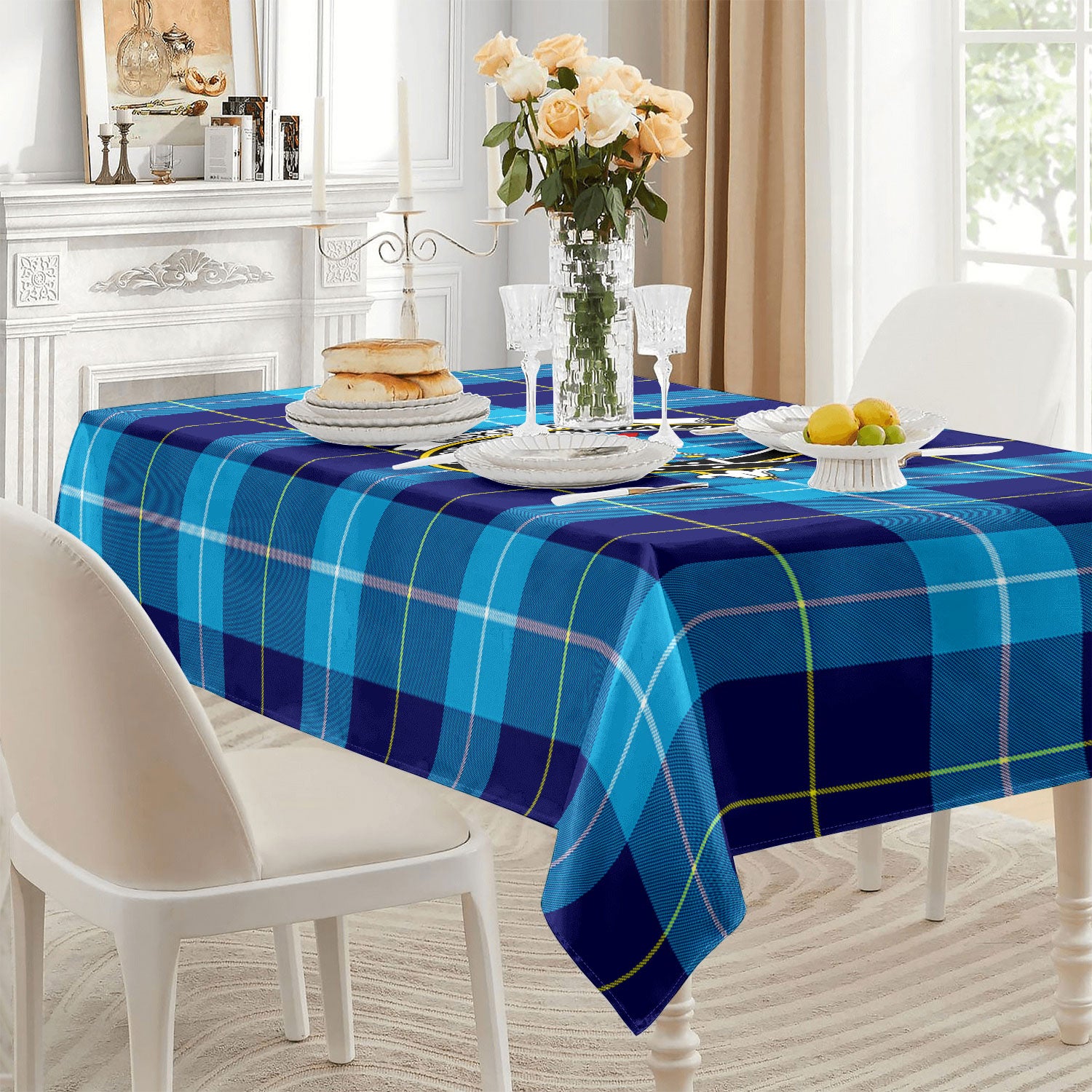 McKerrell Tartan Crest Tablecloth